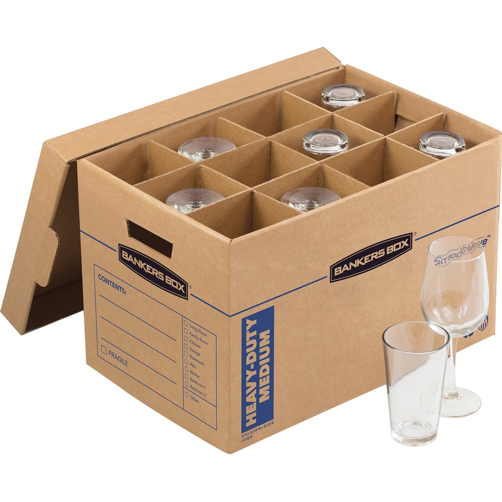 FEL7710302 - Kitchen moving kit features divider pieces that separate your glasses and stemware for safe, customizable packing. 40' of protective foam offer extra cushioning for your most fragile items. Deep-locking, liftoff lid maintains a secure closure to keep your contents safe. Label area on the box designates the contents to keep your move organized. FastFold design does not require tape for quick, simple assembly. Kitchen moving kit is perfect for china, crystals, glassware and more. More from the Manufacturer