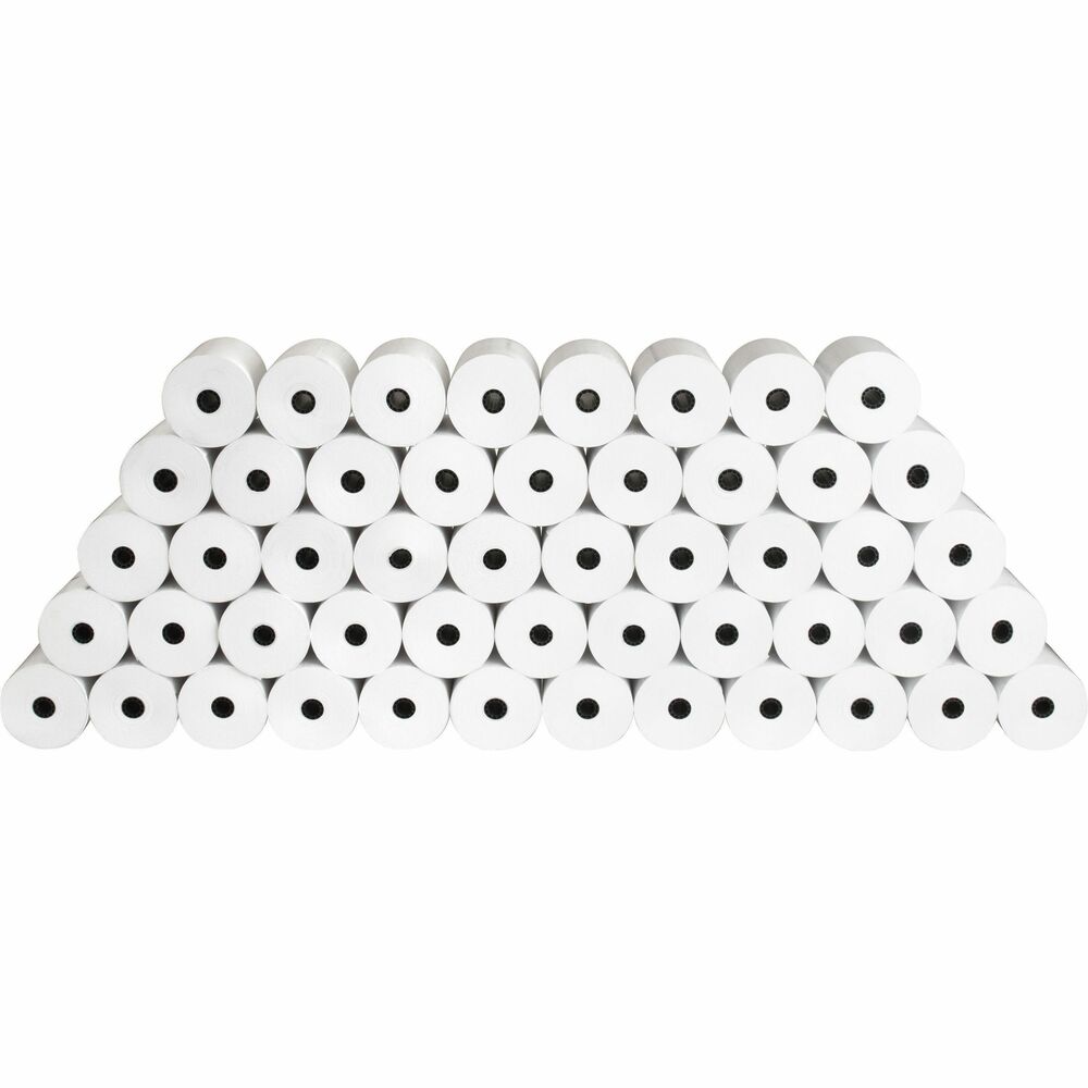 BSN25345 - Thermal paper rolls are made with top-quality thermal paper and deliver crisp, clear images. Inner dimension of the core measures 7/16" in diameter. The outer dimensions are 7/8" in diameter.