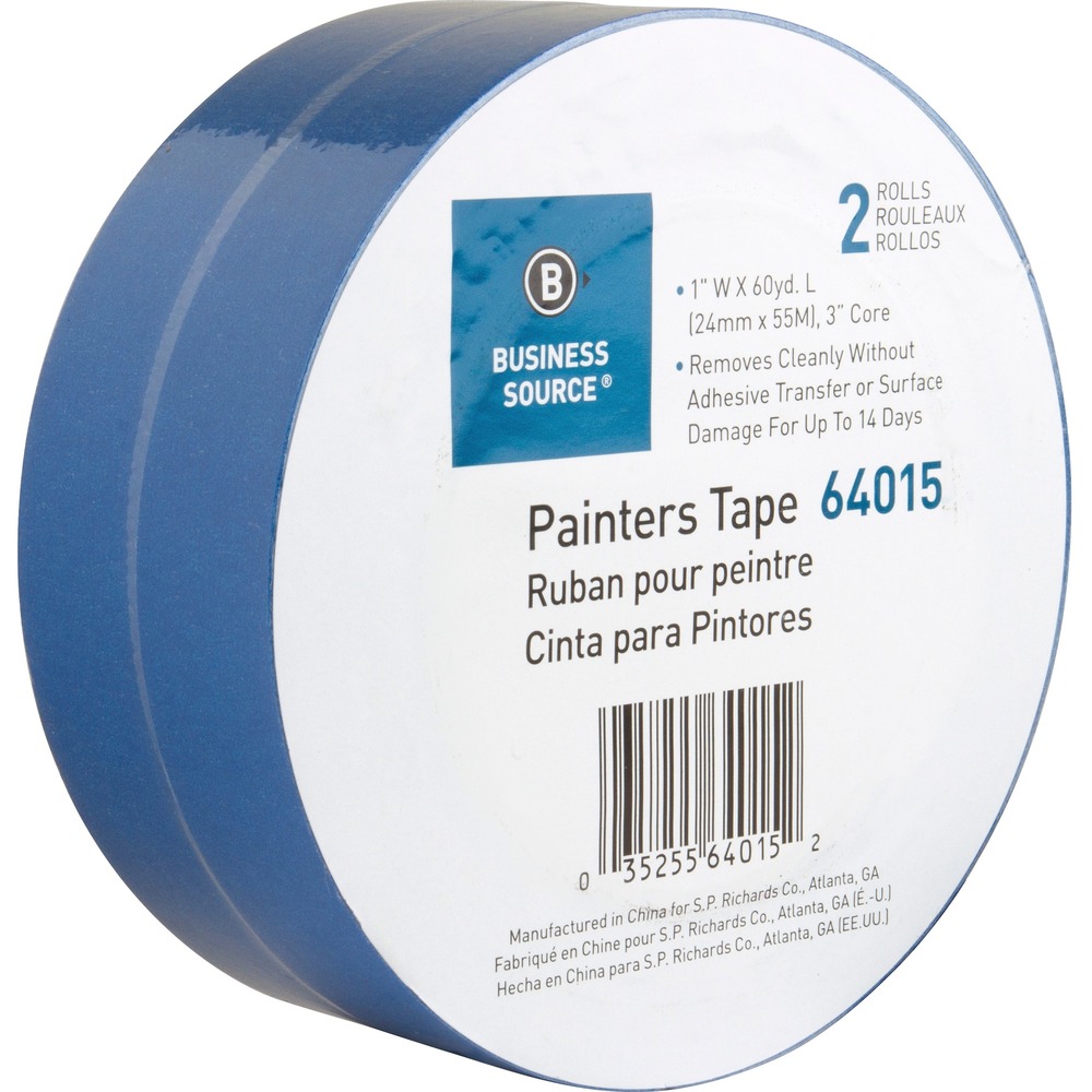 BSN64015 - Multisurface painter's tape removes cleanly without damaging surfaces for up to 14 days. Pliable material easily conforms to edges and corners for quick placement in difficult areas. Smooth, high-quality design ensures sharp paint lines for professional-looking results. Painter's tape is perfect for protecting ceilings, baseboards, doors, window trims and more. 5.5 mil thick tape is equipped with medium-strength adhesive.