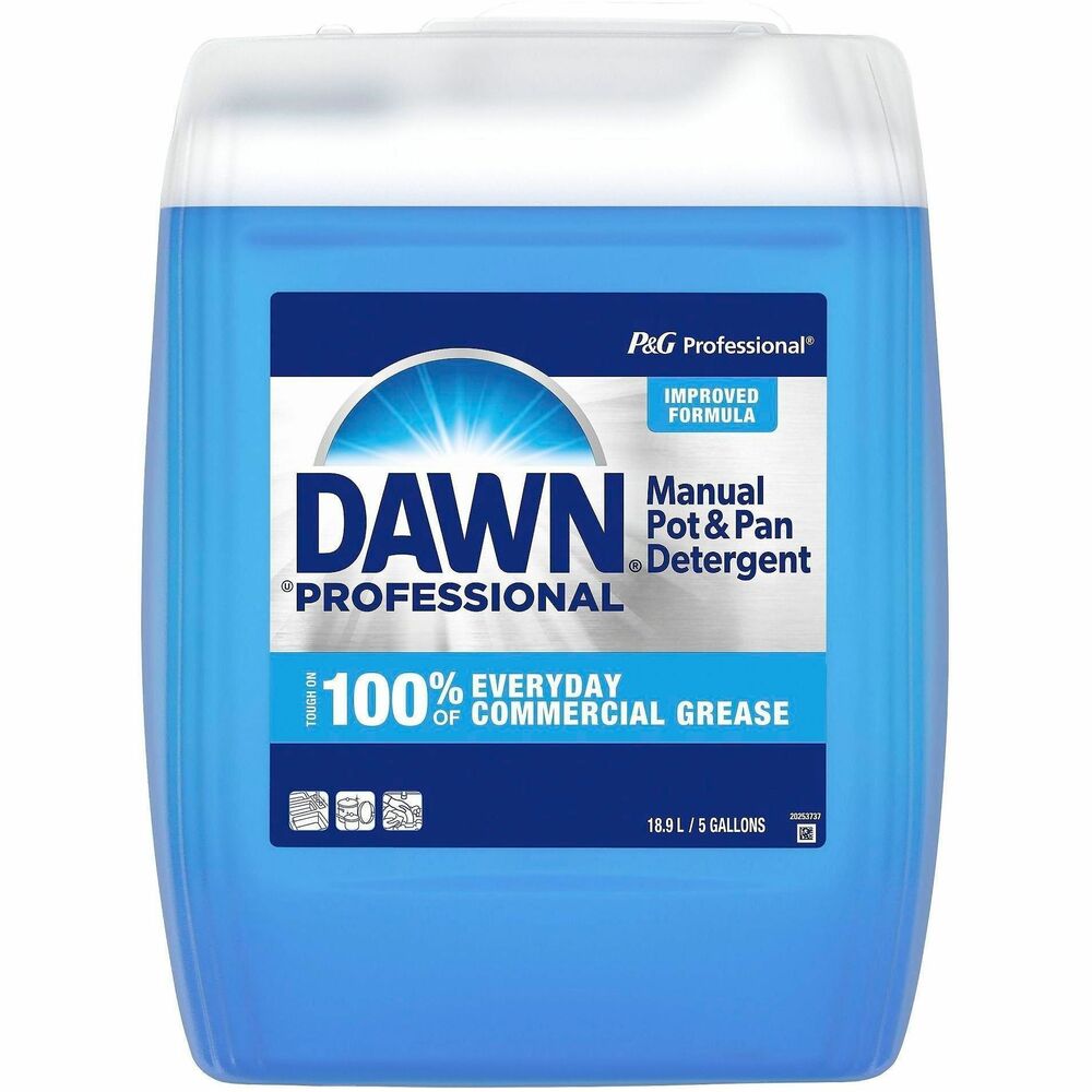 PGC70681 - Dishwashing liquid uses powerful, grease-cutting ingredients to leave your dishes sparkling clean. Long-lasting suds reduce sink changeover while manually washing pots and pans. High-surfactant formula seeks out greasy soil and cuts through it. The dishwashing liquid surrounds the removed soil and lifts it out of the way to quickly work through larger loads. Multipurpose soap is also powerful enough to clean greasy kitchen surfaces, pretreat stains on clothes and remove grease and oil from metals.Rebate: Up To 50% Savings on P&G Pro Case View Rebate Details