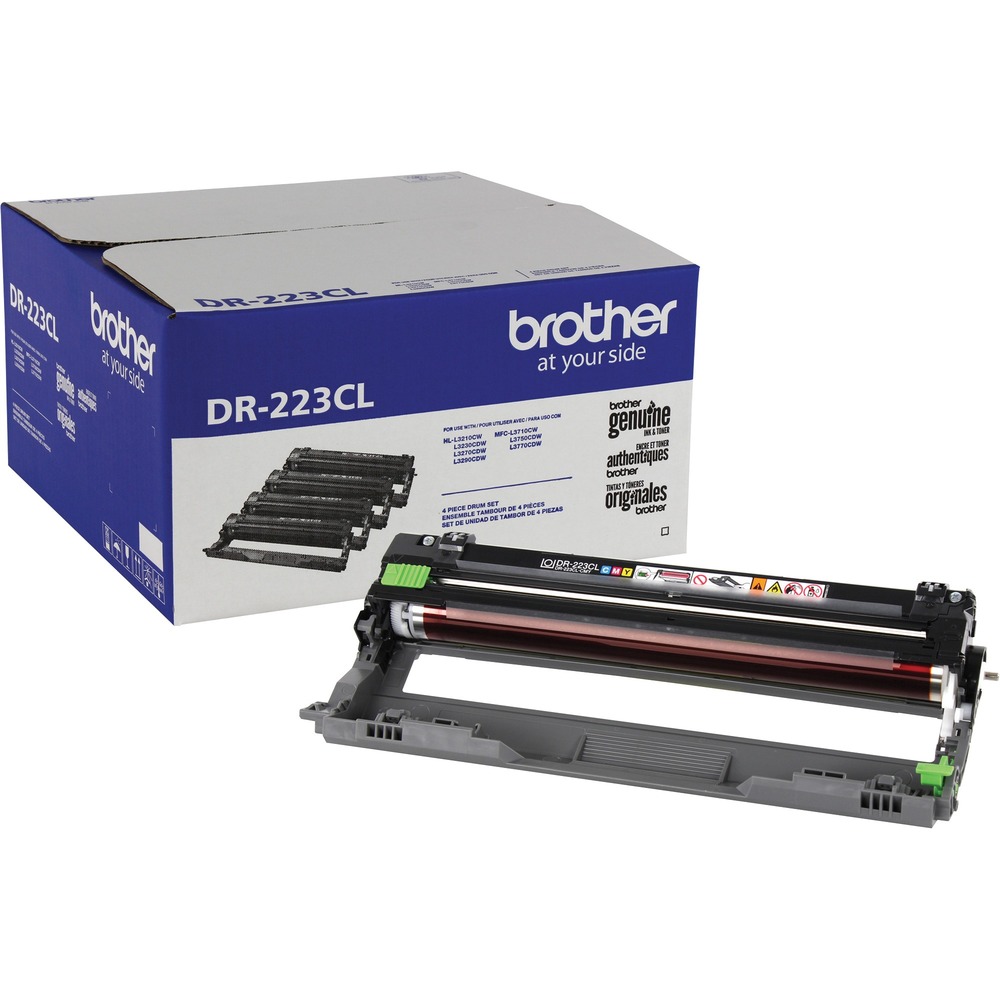 BRTDR223CL - Drum delivers rich, vivid, professional, color laser output in your Brother HL-L3210CW, HL-L3230CDW, HL-L3270CDW, HL-L3290CDW, MFC-L3710CDW, MFC-L3750CDW and MFC-L3770CDW. It is part of a complete intelligent printing system to provide superior quality. Use only Brother Genuine replacement cartridges for superior results. Cartridge yields approximately 18,000 pages at 5 percent coverage. More from the Manufacturer