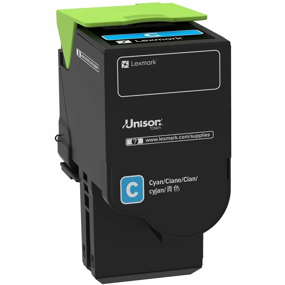LEX78C00CG - PRODUCT DESCRIPTION Consistently outstanding image quality. Long-life system reliability. Superior sustainability. Innovative shake-free print system. Earn free supplies with Lexmark Rewards. Lexmark Cartridge Collection Programme Going green has never been easier. Recycle all your used Lexmark supplies by letting us take care of the details. It's simple, smart and always free. Lexmark Return Programme Cartridges Lexmark Return Programme cartridges are patented print cartridges sold at a discount in exchange for the customer's agreement to the licence requirement that the cartridges will be used only once and returned only to Lexmark for remanufacturing or recycling. These patented cartridges are licensed for single use only and will stop working after delivering a fixed amount of ink and/or toner. Ink and/or toner may remain in the cartridge when replacement is required. Replacement cartridges sold without these restrictions are also available. Lexmark Rewards Save up to 20% on supplies and go green with Lexmark Rewards. You'll earn free High Yield toner cartridges and imaging kits simply for using Genuine Lexmark toner and returning your empty cartridges to Lexmark for recycling. Standard Yield Keep up-front costs low and quality high with Genuine Lexmark cartridges. Standard Yield cartridges offer a lower purchase price and contain fewer pages than High Yield cartridges do. Perfect for low volume printing. Unison Toner Essential to Lexmark print system performance, Unison Toner's unique formulation consistently delivers outstanding image quality, ensures long-life print system reliability and promotes superior sustainability -- all in an innovative shake-free print system. Best Together Genuine Lexmark supplies are engineered to work Best Together with your Lexmark printer, delivering excellent print quality from the first page to the last.