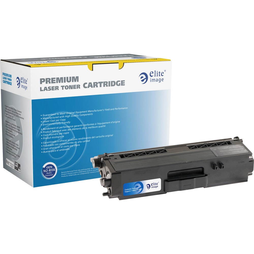 ELI76239 - Premium, replacement toner cartridge is designed to be a true quality alternative to the OEM while offering significant savings. Use in your Brother HL-L9200CDW, HL-L9200CDWT, HL-L9300CDWT and MFC-L9550CDW for exceptional performance. Super high-yield cartridge yields approximately 6,000 pages. Elite Image is ISO certified.