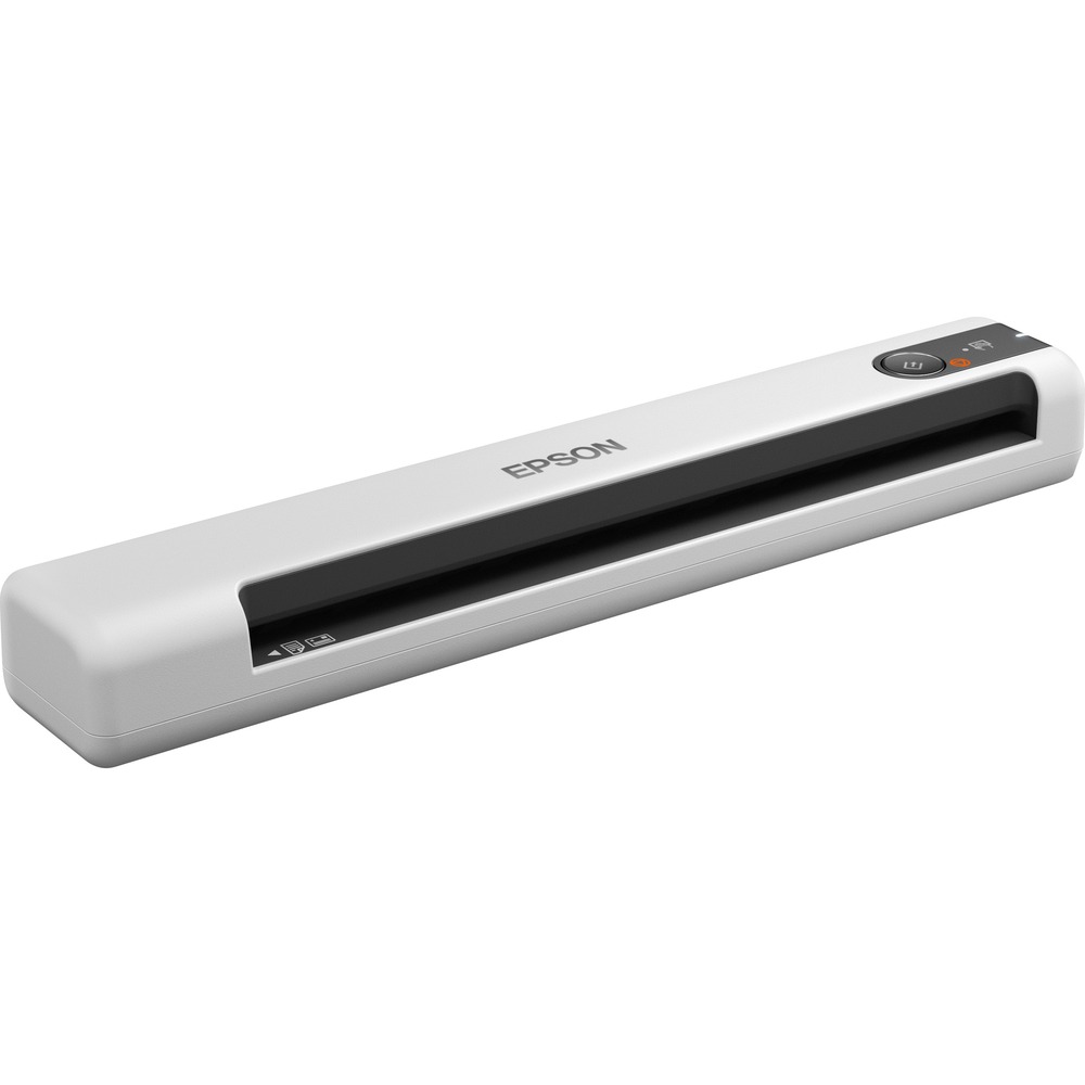 EPSB11B252202 - Single-sheet-fed document scanner features a small, lightweight design for convenient, on-the-go scanning throughout your busy day. Fast speeds allows you to scan a single page in as little as 5.5 seconds. Included optical character-recognition (OCR) and document-management software allow you to easily create editable text and searchable pdfs. Automatic feeding mode allows you to combine multi-page scans into one file by automatically accepting new sheets as they're inserted. Simply connect the scanner to your computer via the USB port for quick operation without requiring any batteries or an external power supply. Compatible with both Windows and Mac operating systems, this portable document scanner accommodates papers up to 8-1/2" x 72" , business/ID cards, and receipts.