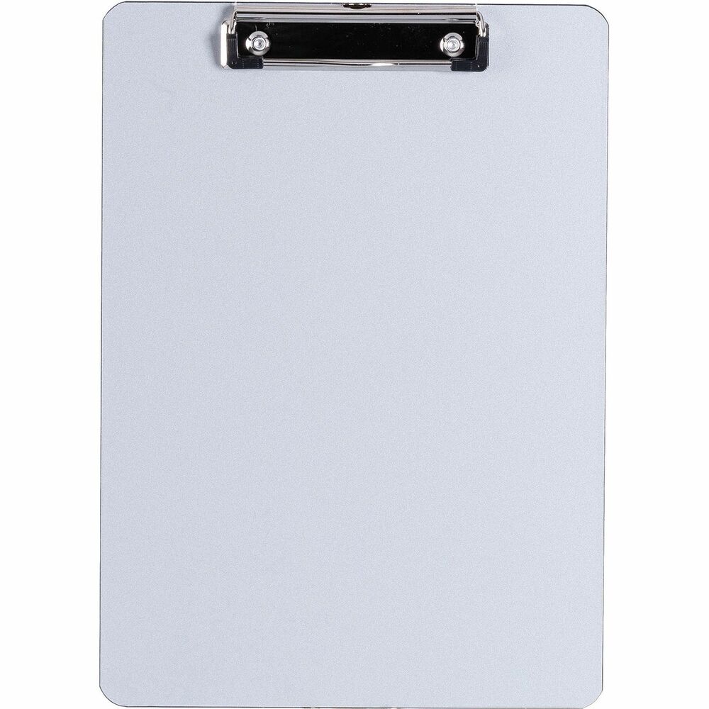 BSN49261 - Aluminum clipboard features a low-profile clip with a 1/2" capacity to keep your letter-size documents secure while you're on-the-go. Smooth writing surface with rounded corners and edges helps keep your handwriting neat and legible. Heavy-duty, weather-resistant construction withstands the rigors of daily use in harsh work environments. Compact size allows you to easily store this clipboard in briefcases, file cabinets, backpacks and more.