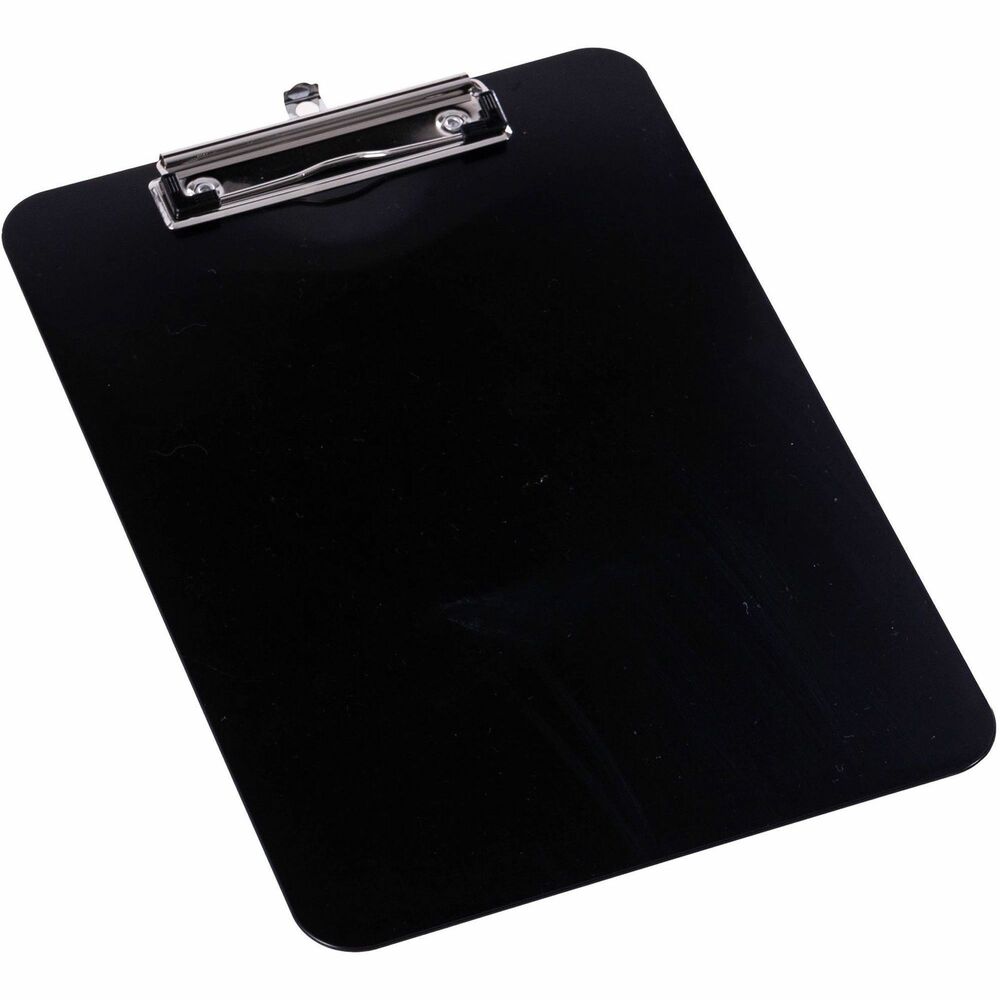 BSN49269 - Clipboard features a shatterproof, high-impact plastic for long-lasting use in virtually any environment. Protective sheath helps you avoid paper damage to keep your papers intact. Smooth writing surface helps keep your handwriting neat and legible. Hang hole allows you to keep this clipboard in a convenient location for easy access as needed.