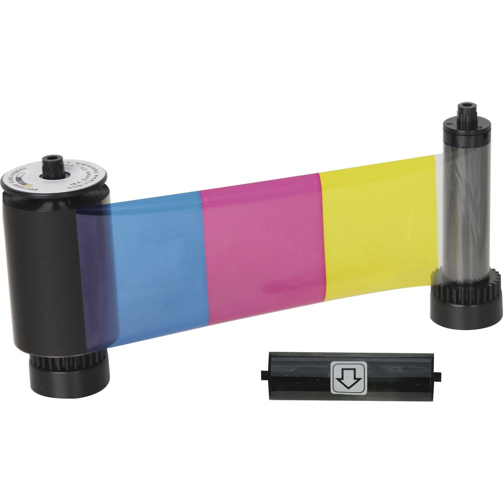 SRX38311 - Full-color ribbon consists of yellow, magenta and cyan panels to print a full spectrum of colors. Easy-to-install design allows you to quickly replace ribbons to minimize maintenance time. YMCFKO ribbon is designed for the SICURIX 310 Singled-Sided ID printer (not included).