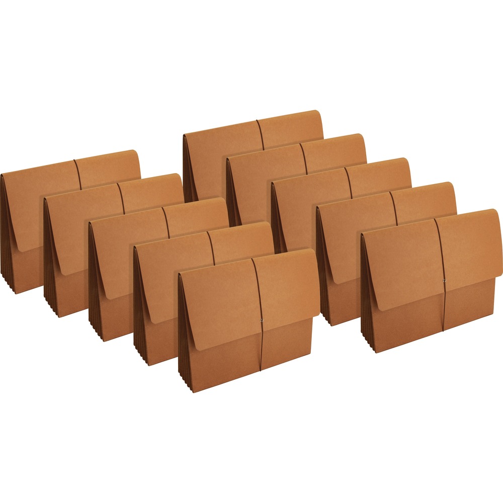 BSN26576BX - Extra-wide wallet is designed to carry your legal-size file folders comfortably without interfering with side gussets. Fully lined gussets expand 5-1/4" and are equipped with tear-resistant Tyvek for lasting use. Durable fold-over flap with cord closure helps protect important documents during transport. High-quality wallet is great for use in the office or on-the-go.