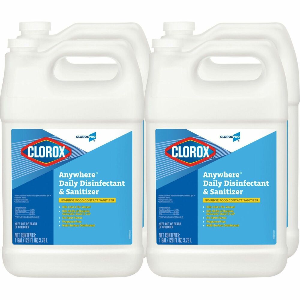 CloroxPro™ Anywhere Daily Disinfectant and Sanitizing Bottle 128 fl
