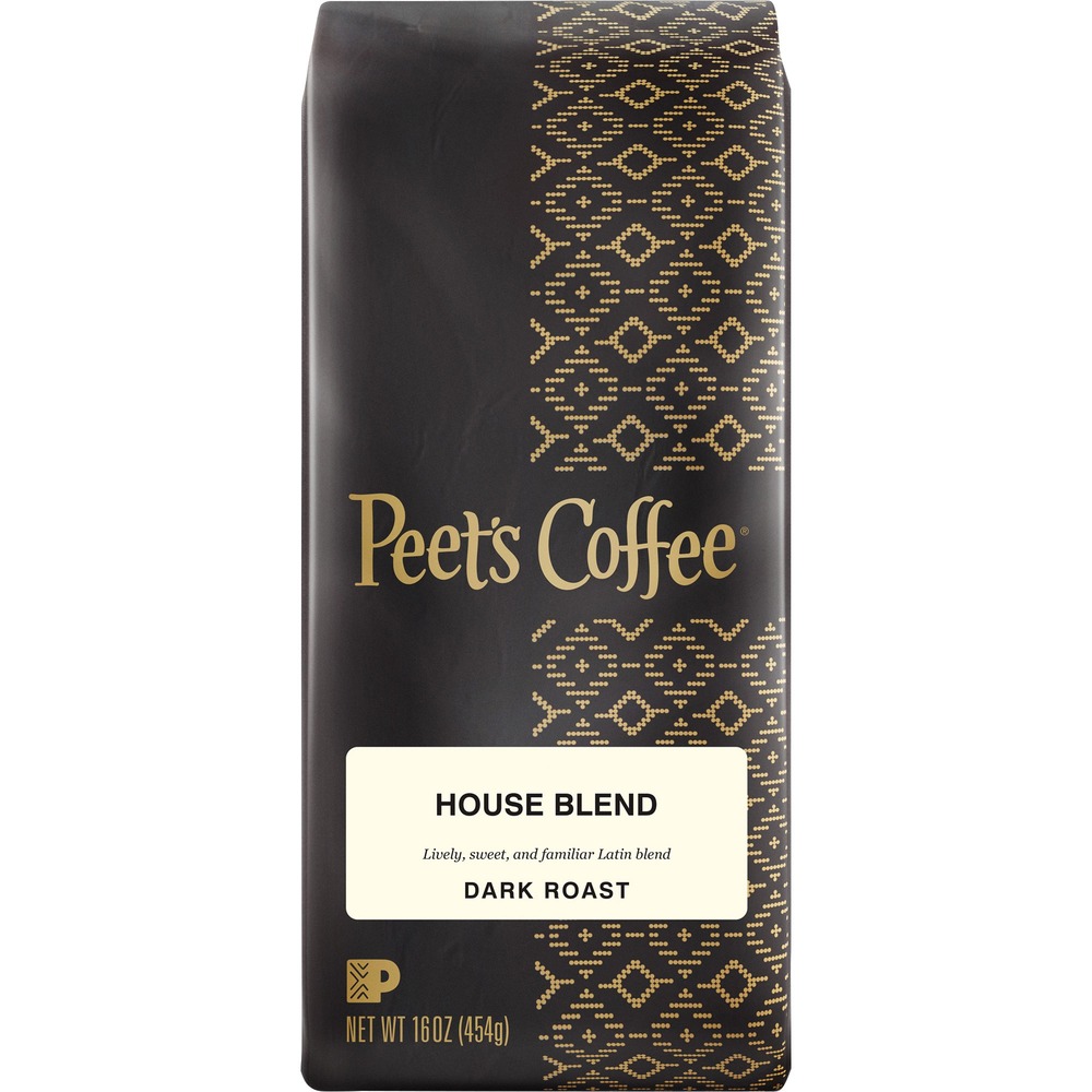 PEE500350 - House blend coffee features bright, balanced flavors and a medium body to create an inviting flavor. Balanced, medium-bodied blend is lively and flavorful for a uniquely approachable taste. High-quality beans have been deep-roasted by hand in small batches to impart the most flavor and aroma. Tightly sealed packaging ensures your coffee stays unimaginably fresh until opened.