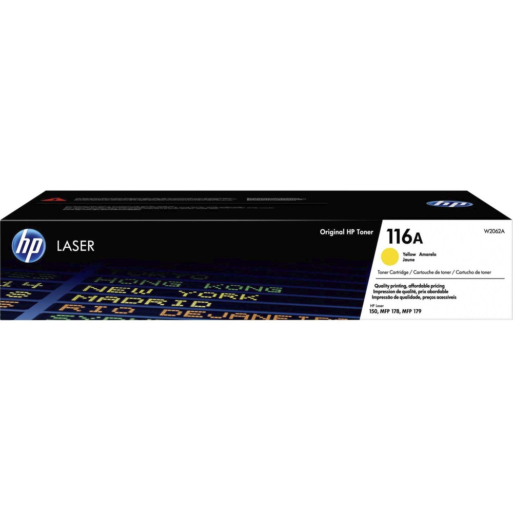 HEWW2062A - Print business documents with vibrant colors in graphics, images and marketing materials using this Original HP toner cartridge. It delivers reliable professional-quality documents and consistent results from page to page and cartridge to cartridge. Innovative anti-fraud technology helps ensure you're getting authentic HP quality. Original HP toner cartridge is easy to install in your HP Color Laser MFP 179fnw so you get back to business quickly. Cartridge yields approximately 700 pages. More from the Manufacturer