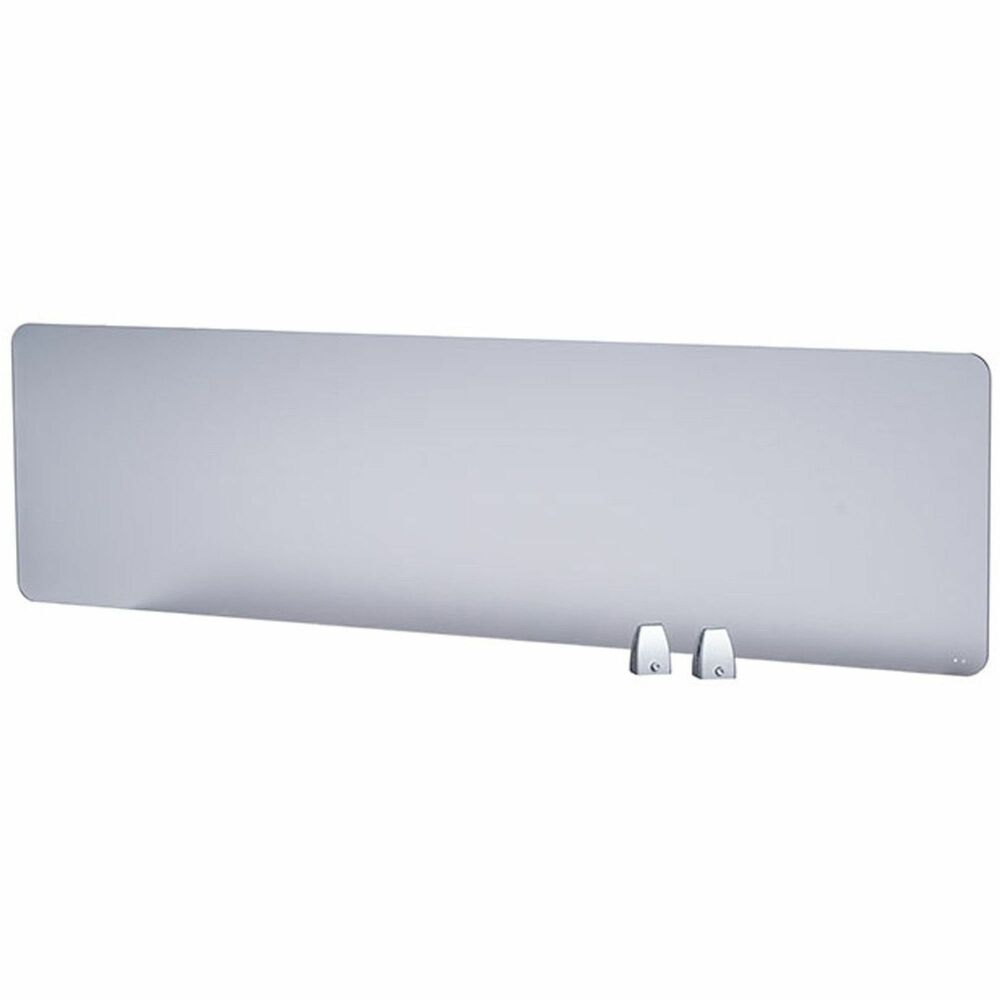 BOPS302 - Privacy panel features a sleek plexiglass construction to create an attractive yet subtle look while enhancing privacy for your employees. Included brackets allow fast, easy setup for quick installation between Boss Simple System Workstations. Plus, its sturdy design allows you to quickly wipe down the surface for simple cleanings.