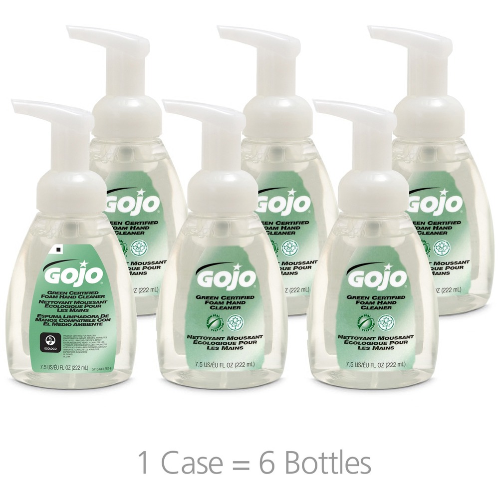 GOJ571506CT - Green Certified Foam Handwash offers a mild, foam soap formula certified by Green Seal and Ecologo to meet their joint standard (GS-41/CCD-104) for hand soaps. Soap is easy to dispense in a pump bottle.