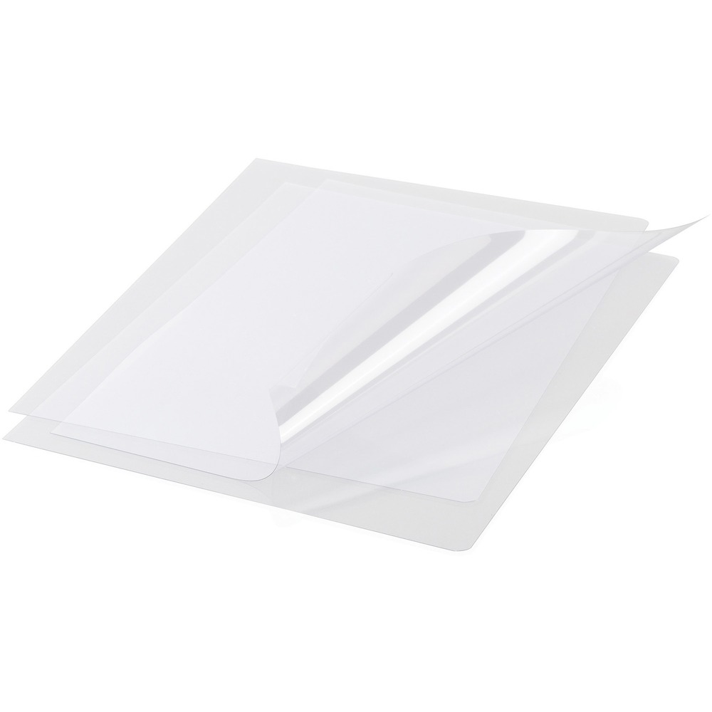 MEA4000126 - Give your documents and presentations a professional finishing touch with these presentation covers. Clear View design allows you to showcase your title page to make a lasting impression. Heavy-duty plastic material protects against tears and spills to keep your papers secure when you're on-the-go. Over-sized presentation covers with round corners are designed for any binding system (sold separately).