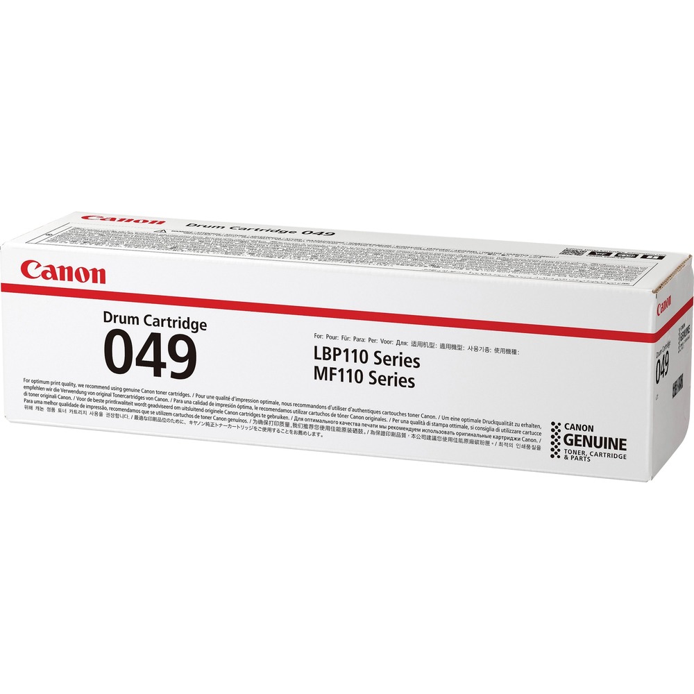 CNMCRTDG049DRUM - Drum cartridge protects your device while preserving print quality in your Canon imageClass MF110 Series and LBP110 Series, including LBP113w. Designed by Canon engineers and manufactured in Canon facilities, genuine supplies are developed using precise specifications so you can be confident that your Canon device will consistently produce high-quality results. Drum cartridge yields approximately 12,000 pages based on ISO/IEC Standard.