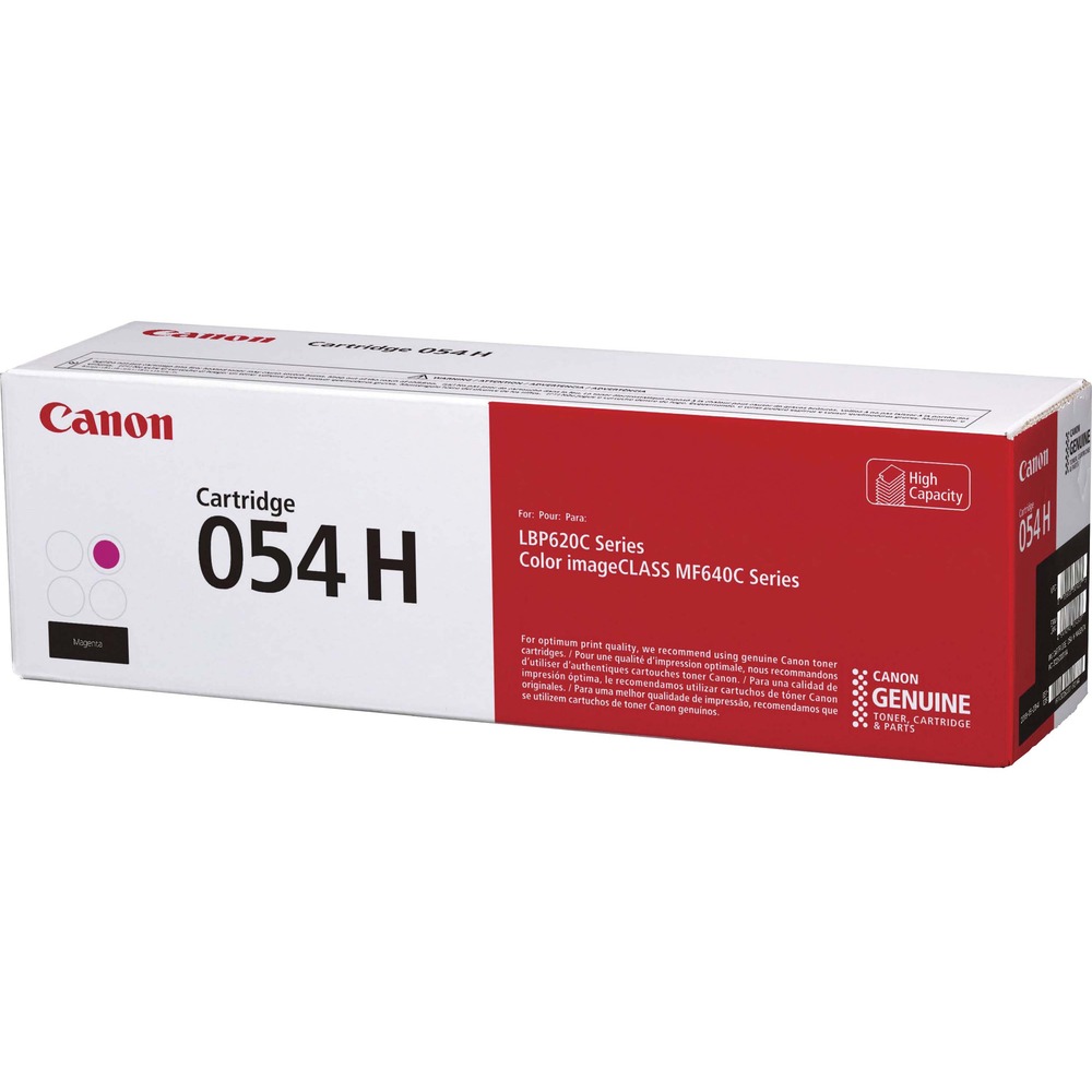CNMCRTDG054HM - Designed by Canon engineers and manufactured in Canon facilities, this genuine toner cartridge is developed using precise specifications so you can be confident that your Canon device will consistently produce high-quality results. The Single-Cartridge System combines the toner and drum into the same unit, which means you only have one consumable to replace. This high-capacity cartridge is designed for use in Canon Color imageClass LBP622Cdw and MF644Cdw. It yields approximately 2,300 pages.