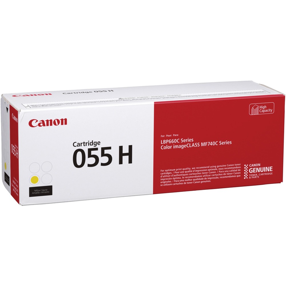 CNMCRTDG055HY - Designed by Canon engineers and manufactured in Canon facilities, this genuine toner cartridge is developed using precise specifications so you can be confident that your Canon device will consistently produce high-quality results. The Single-Cartridge System combines the toner and drum into the same unit, which means you only have one consumable to replace. This high-capacity cartridge is designed for use in Canon LBP660C Series, Color imageClass MF743Cdw and MF471Cdw. It yields approximately 5,900 pages.