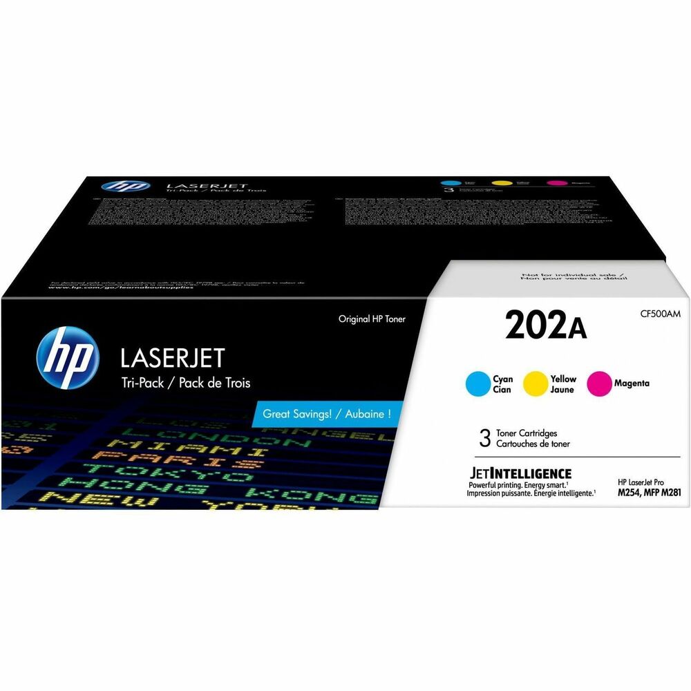 HEWCF500AM - Print all your business documents quickly and efficiently and match the performance of your HP Color LaserJet Pro with Original HP Toner Cartridges with JetIntelligence. Rely on HP quality and reliability for impressive printing results in your HP Color LaserJet Pro M254dn, M254dw, M254nw, MFP M280nw, MFP M281cdw, MFP M281fdn and MFP M281fdw. Innovative anti-fraud technology helps ensure that you're getting authentic HP quality. Print-gauge technology dependably tracks toner levels to help ensure you're getting the prints you paid for. Continue to count on consistent, professional quality at high speeds with HP ColorSphere 3 toner. Look professional on every page with vibrant, high-quality color prints that stand the test of time. Quickly replace your cartridges with auto seal removal and easy-open packaging. Cartridge yields approximately 1,300 pages. More from the Manufacturer