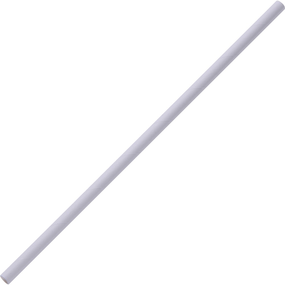 GJO58946 - Straws feature an eco-friendly design that's made of paper to provide a better alternative to plastic straws. Disposable material allows quick, easy cleanup after each use. Paper straws are designed for cups up to 32 oz. (sold separately).