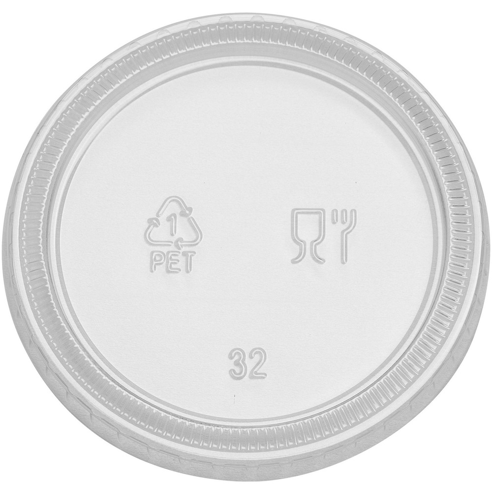 DXEPL40CLEAR - Portion cup lid features a tight-sealing design to let you put a lid on unsightly spills. See-through plastic construction keeps your beverage visible for an enjoyable experience. Strong, reliable and cost-effective, this portion cup lid is interchangeable with Dixie 3.25 oz., 4 oz. and 5.5 oz. Plastic Portion Cups (sold separately).