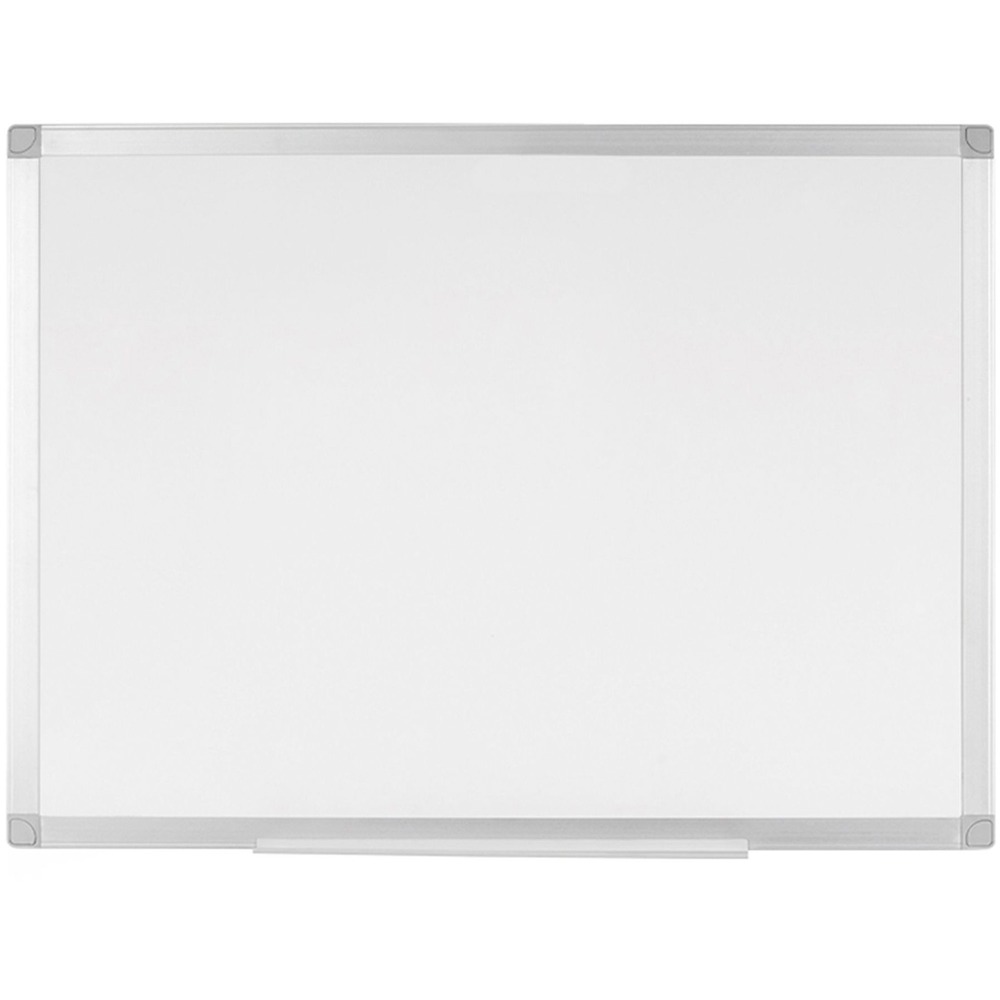 BVCCR06999214 - Dry-erase board features a porcelain surface that resists staining, ghosting and scratching to keep its bright, high-quality appearance through years of frequent use. Magnetic backing allows you to instantly post messages or attach your magnetic accessories. Four-corner mounting system can be positioned either vertically or horizontally to provide versatility when reconfiguring an office or where wall space is limited. Adjustable pen tray offers a convenient way to keep your writing utensils within quick reach. 24" x 36" dry-erase board is perfect for classrooms, offices, training environments, meeting rooms and more.