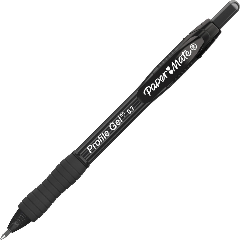PAP2095473 - Retractable gel pens are the writing companion you can count on to confidently communicate your thoughts. Smooth-flowing ink lays down effortlessly without any drag for a more enjoyable writing experience from your first word to your last. 0.7mm tip creates crisp, thick lines for enhanced visibility. Comfortable grip is contoured to fit your hands for easy all-day writing. Handy clip attaches to pockets, notebooks and more for easy access and storage. Gel pens with black ink are perfect for everyday use at home, office and school. More from the ManufacturerRebate: $25 Visa Card w $75 Newell Brands Buy View Rebate Details