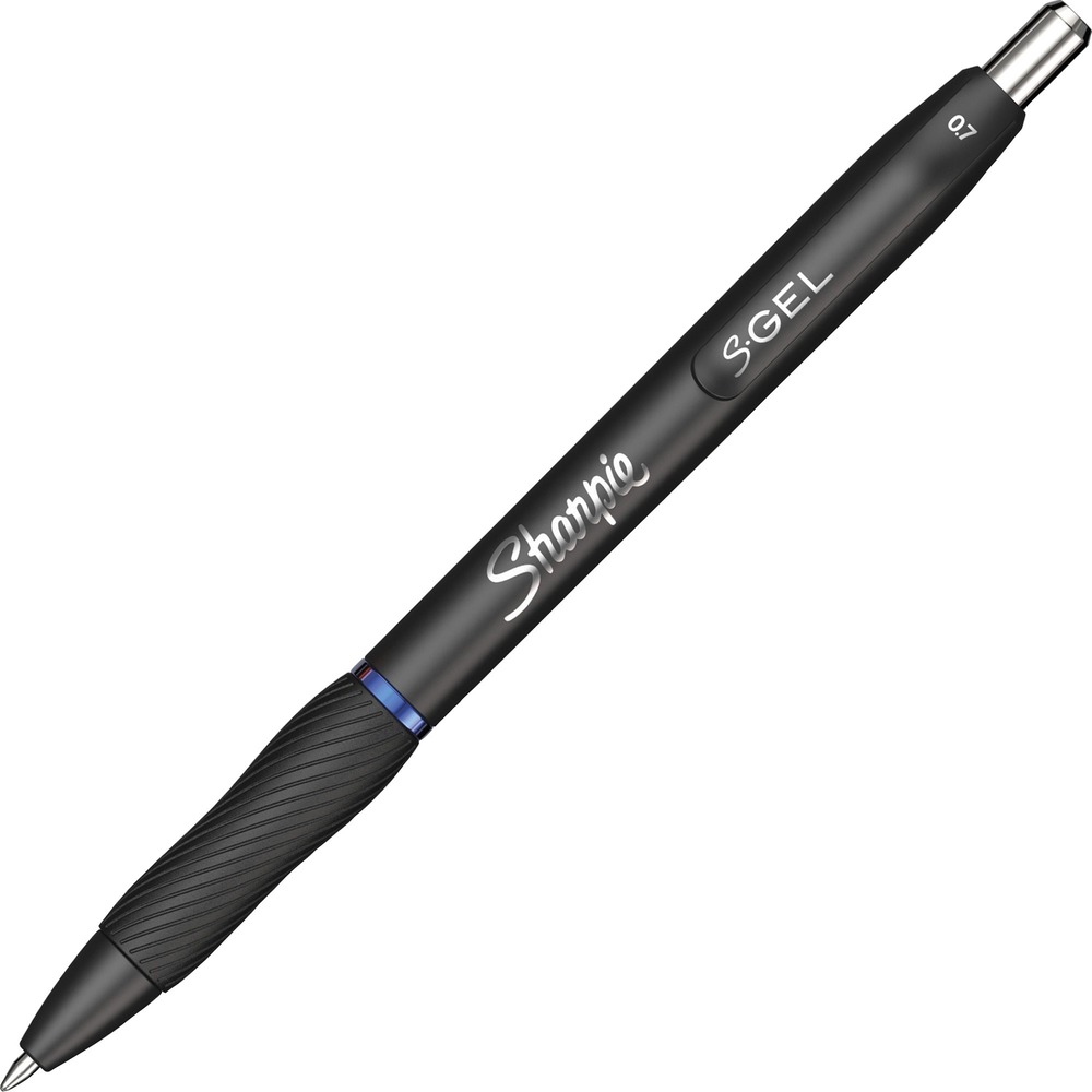 SAN2096176 - Retractable pens feature smooth-flowing gel ink that lays down effortlessly for an effortless writing experience. 0.7mm tip creates sharp, crisp lines for excellent readability. Comfortable grip helps you keep a secure grasp on the pen for enhanced control. Handy clip secures to pockets, notebooks and more for easy access and storage. Gel pens with blue ink are perfect for daily use at home, office and school.
