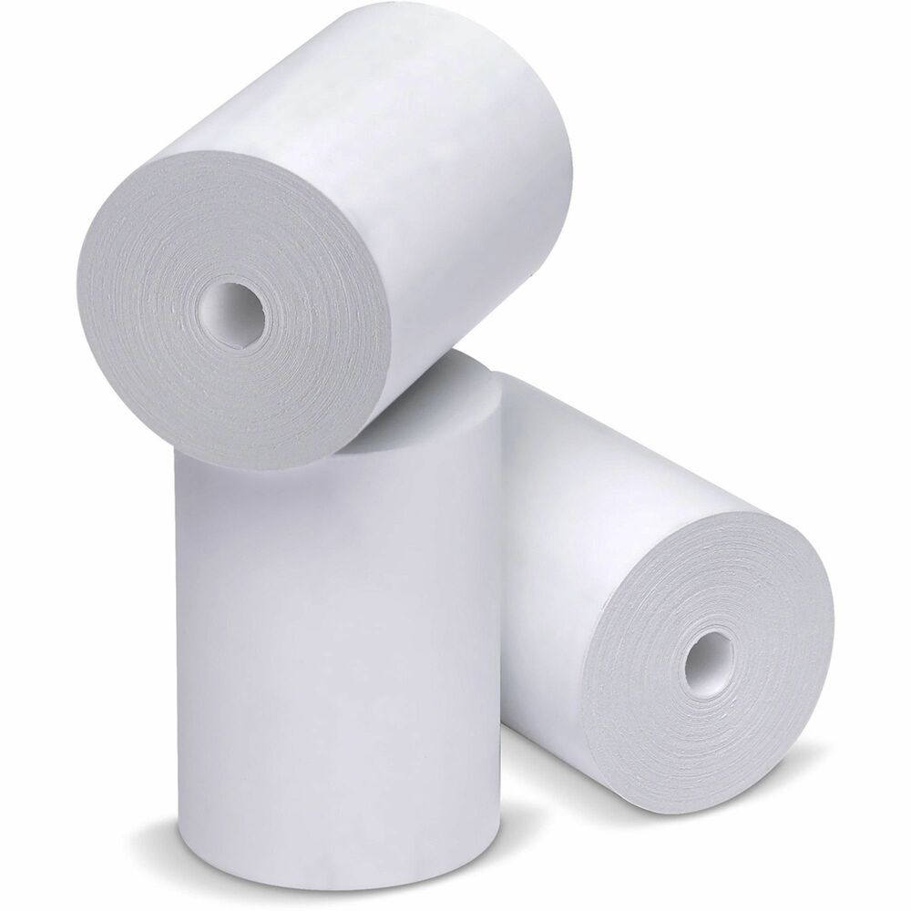 ICX90720005 - Thermal rolls feature a coreless design to provide 36 percent more paper per roll. High-quality material delivers consistently crisp, clear prints. Easy-to-install design saves you valuable time when replacing a depleted roll. BPA-free rolls are designed for credit card printers, calculators and portable printers.
