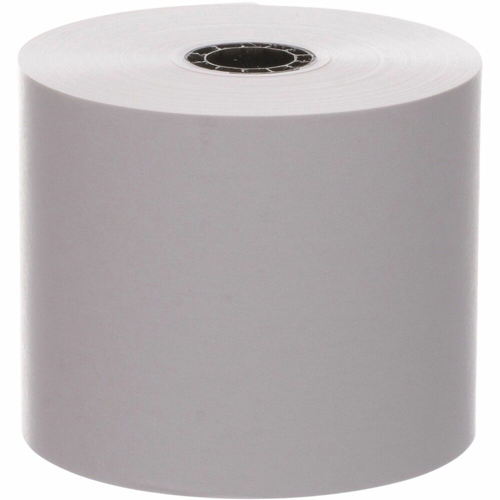 ICX90782983 - Rolls of top-quality thermal paper work efficiently with your machine printhead. Paper provides crisp, clear, black images. One-ply rolls are perfect for cash registers, gas pumps, adding machines or point-of-sale machines.