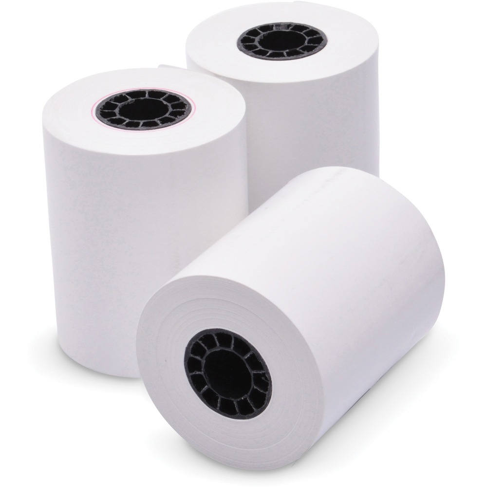 ICX90783045 - Cash Register/ATM Rolls offer top-quality thermal paper that works efficiently with your machine printhead. High-quality, BPA-free rolls provide crisp, clear black images. They are manufactured to OEM specifications using only papers that have passed the rigorous IBM testing process.