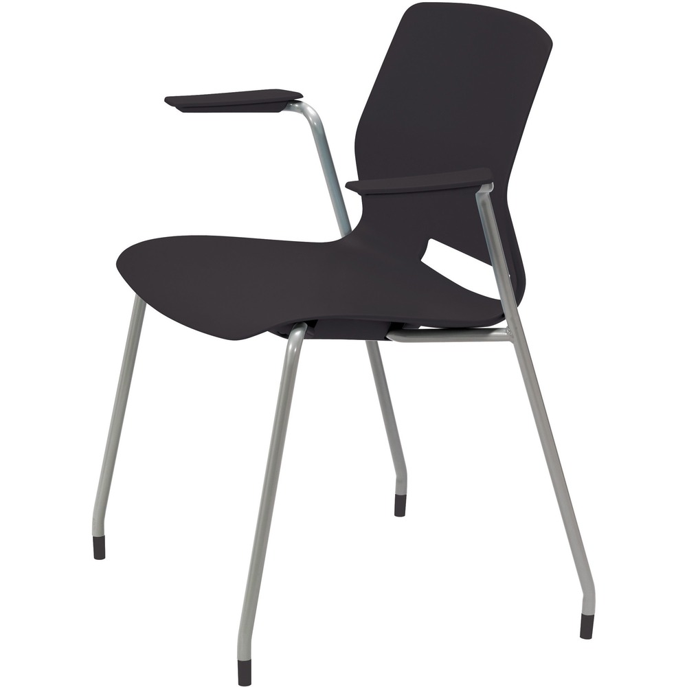 KFI2701P10 - Multipurpose chair combines style, comfort and value to meet the demanding requirements of today's work environment. One-piece shell resembles the vivacity of style you see in European designs to fit in nearly any environment. Uniquely designed seat eliminates pressure points to help you stay comfortable through long periods of time. Lumbar support keeps your spine and posture in the proper upright position when working to minimize unnecessary strain. Use the arms to rest in a comfortable position. Injection-molded, polypropylene shell features a slotted back for breathability and convenient portability. Polypropylene cover is attached underneath the frame to hide cross braces. Powder-coated, round, steel tube frame includes nonmarring, nylon glides to provide enhanced stability and floor protection. Chair stacks 20 high, holds up to 300 lb. and is perfect for cafeterias, breakrooms, meeting rooms, training spaces and more.