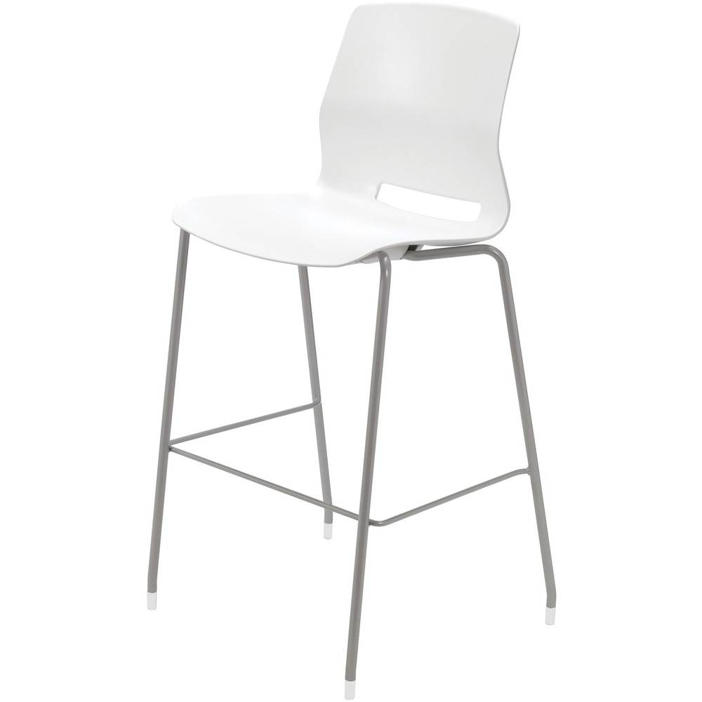 KFIBR2700P08 - Multipurpose stool combines style, comfort and value to meet the demanding requirements of today's work environment. One-piece shell resembles the vivacity of style you see in European designs to fit in nearly any environment. Uniquely designed seat eliminates pressure points to help you stay comfortable through long periods of time. Lumbar support keeps your spine and posture in the proper upright position when working to minimize unnecessary strain. Flexing motion is silky smooth and provides the option to lean back for a more relaxed seating option. This stool supports up to 300 lb. and is perfect for cafeterias, breakrooms, meeting rooms, training spaces and more.