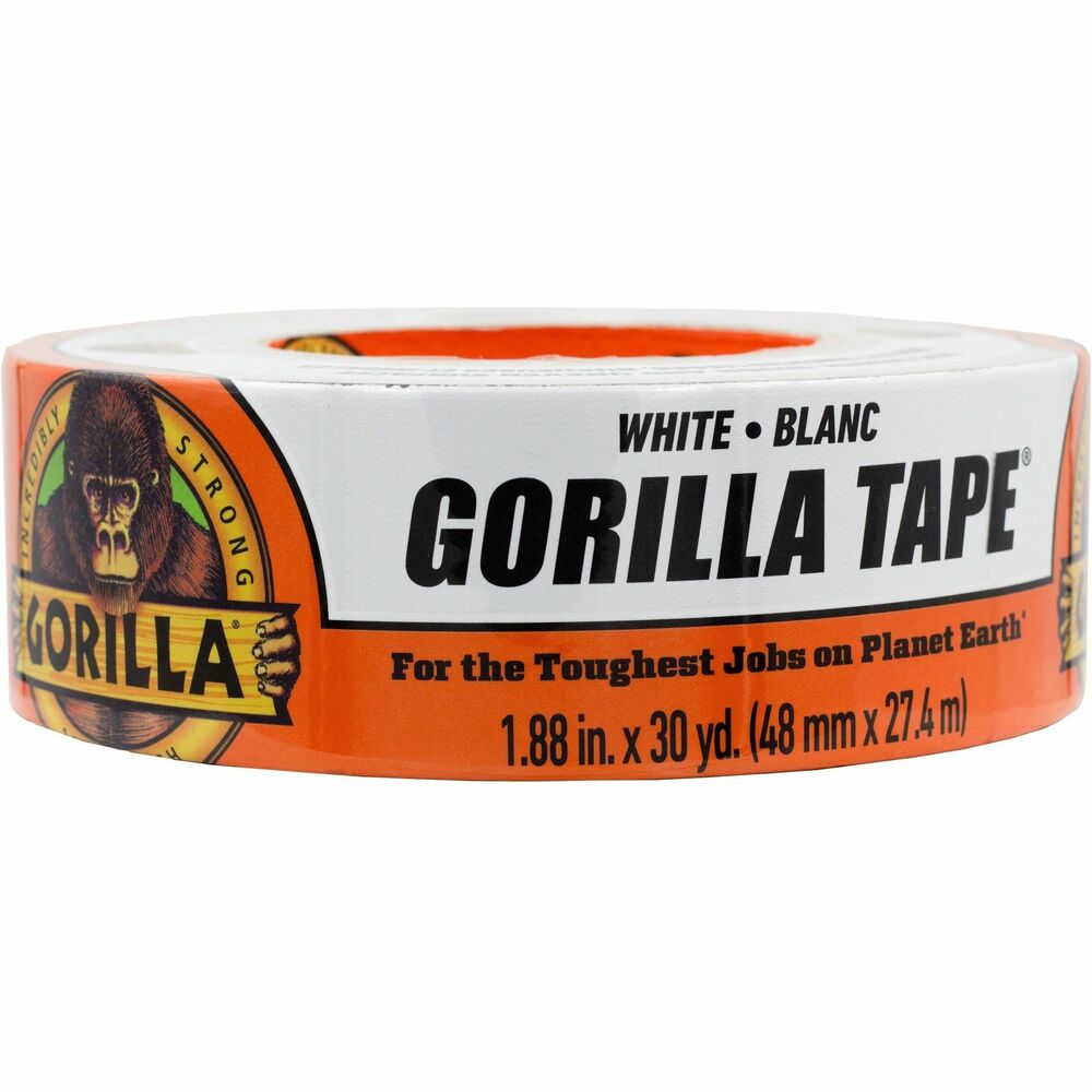 GOR6025001 - Duct tape features a double-thick adhesive to provide a strong hold that lasts. Reinforced backing and all-weather shell ensure reliable use on projects and repairs both indoors and out. Versatile design sticks to smooth, rough and uneven surfaces, including wood, stone, stucco, brick, metal and vinyl. More from the Manufacturer