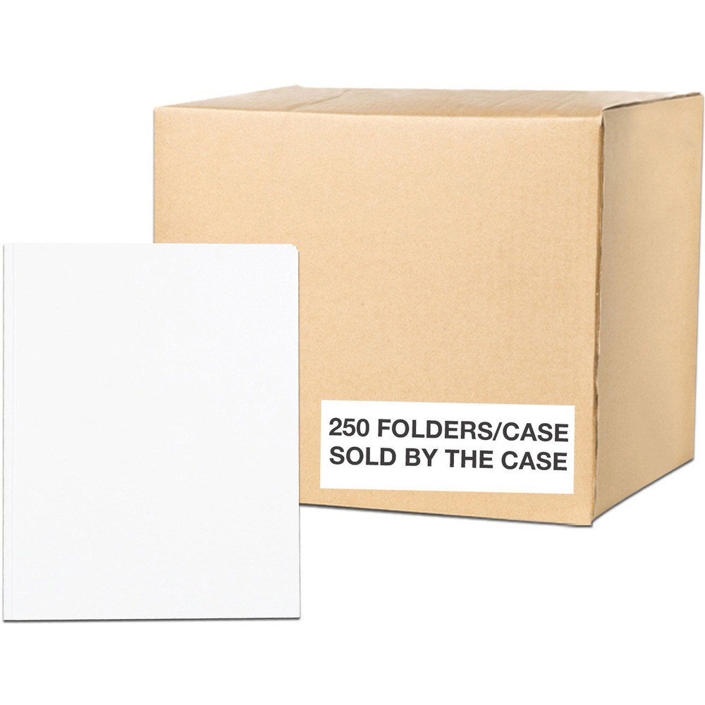 ROA54122CS - Pocket Folders with prongs feature an embossed leatherette finish for a professional look and two inside pockets for holding loose papers. Secure your three-hole punched paper in the three tang fasteners and eyelets. Color is printed on durable, white tag stock on the outside, but the inside surface is white. The 11.5 point board is nonglossy. Pocket Folders are designed to hold 8-1/2" x 11" documents.