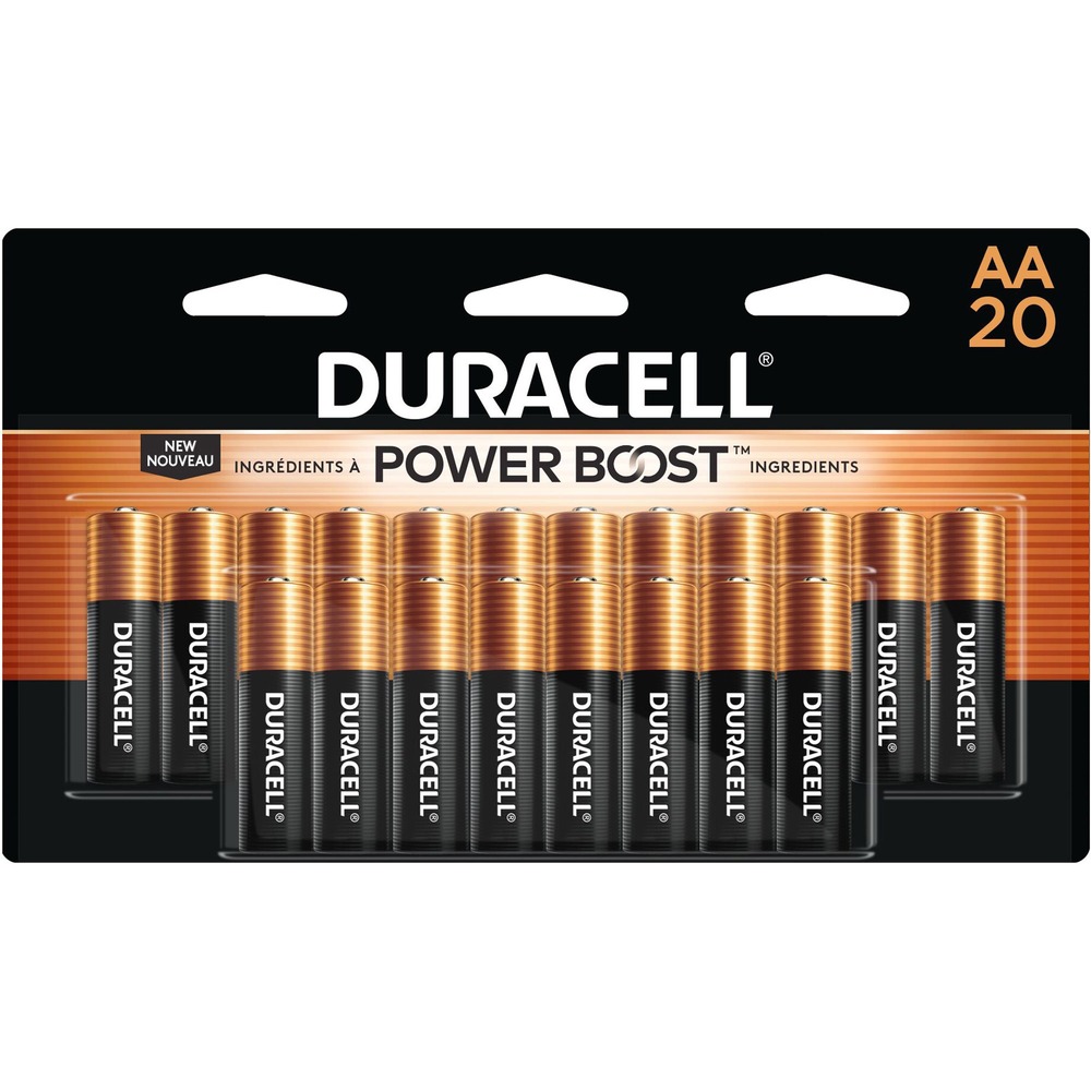 DURMN1500B20CT - Coppertop AA batteries deliver dependable, long-lasting power. From storm season to medical needs to the holidays, Duracell is a trusted battery brand so you know it's a battery you can trust. Long-life alkaline batteries provide power to your lifestyle in devices like toys, remote controls, flashlights, calculators, clocks, radios, portable electronics, wireless mice and keyboards. Batteries are dependable after 10 years of storage.