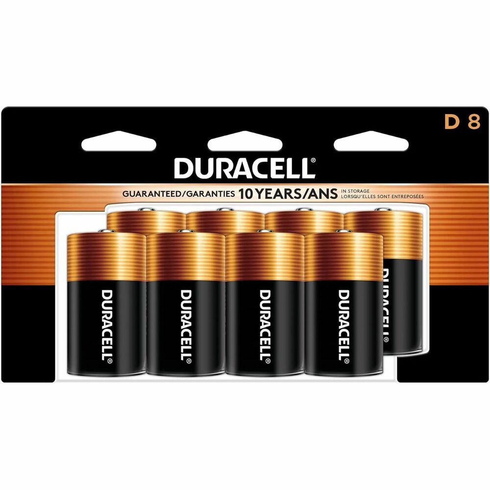 DURMN13RT8ZCT - Get dependable, long-lasting power from D Coppertop batteries. These batteries have been engineered to deliver the power you need for all your common devices. They are recommended for use in toys, remote controls, flashlights, calculators, clocks, radios and more. Duralock Power Preserve Technology ensures they are dependable after 10 years of storage.