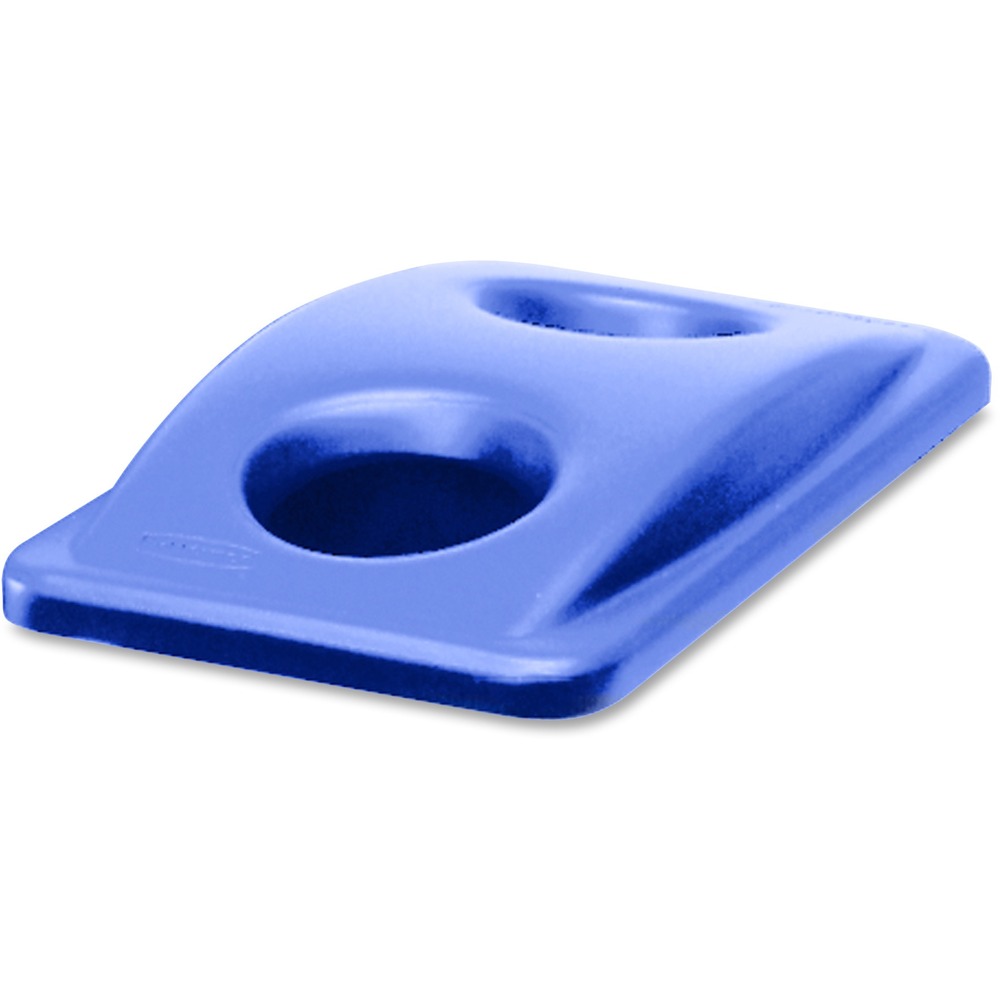 RCP269288BECT - Interchangeable, color-coded top promotes recycling and improves productivity. Lid is one of the Rubbermaid Slim Jim Containers (sold separately). Different-colored lids indicate which kind of refuse the attached container will accept.