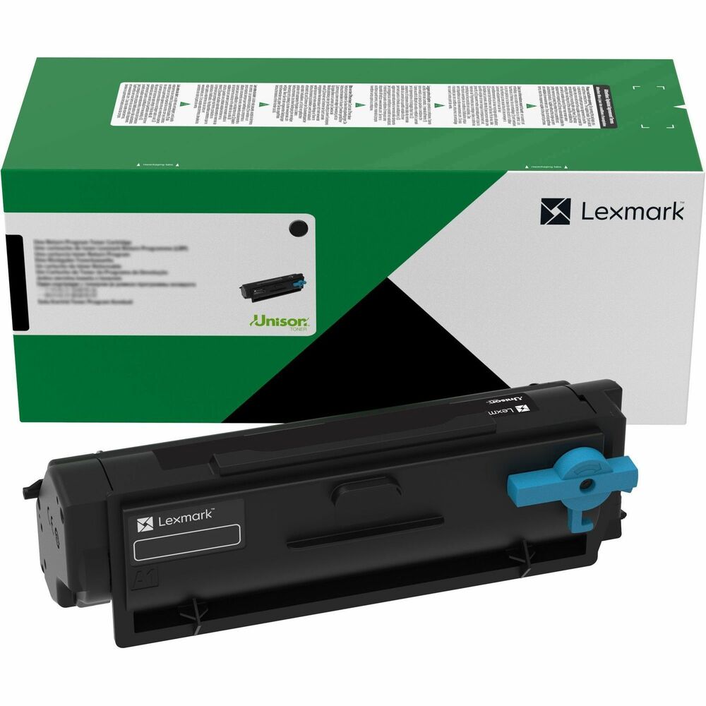 LEX55B1H00 - Designed to optimize the performance and life of your printers, Unison Contract Cartridge delivers superior print quality page after page in your Lexmark MS331, MS431, MX331 and MX431. Special characteristics and performance attributes of Unison Toner's unique formulation enable shake-free performance, consistently outstanding image quality, long-life system reliability and amazing sustainability. Lexmark Return Program Cartridges are sold at a discount, vs. the prices of regular cartridges, in exchange for the customer's agreement to use the cartridge only once and return it only to Lexmark for remanufacturing or recycling. High-yield cartridge generates approximately 15,000 pages.