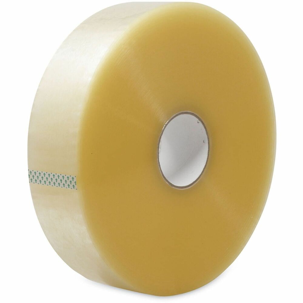 UNV913013 - Clear packaging tape meets all your home and office needs. Repositionable adhesive allows you to lay it exactly as you need it.