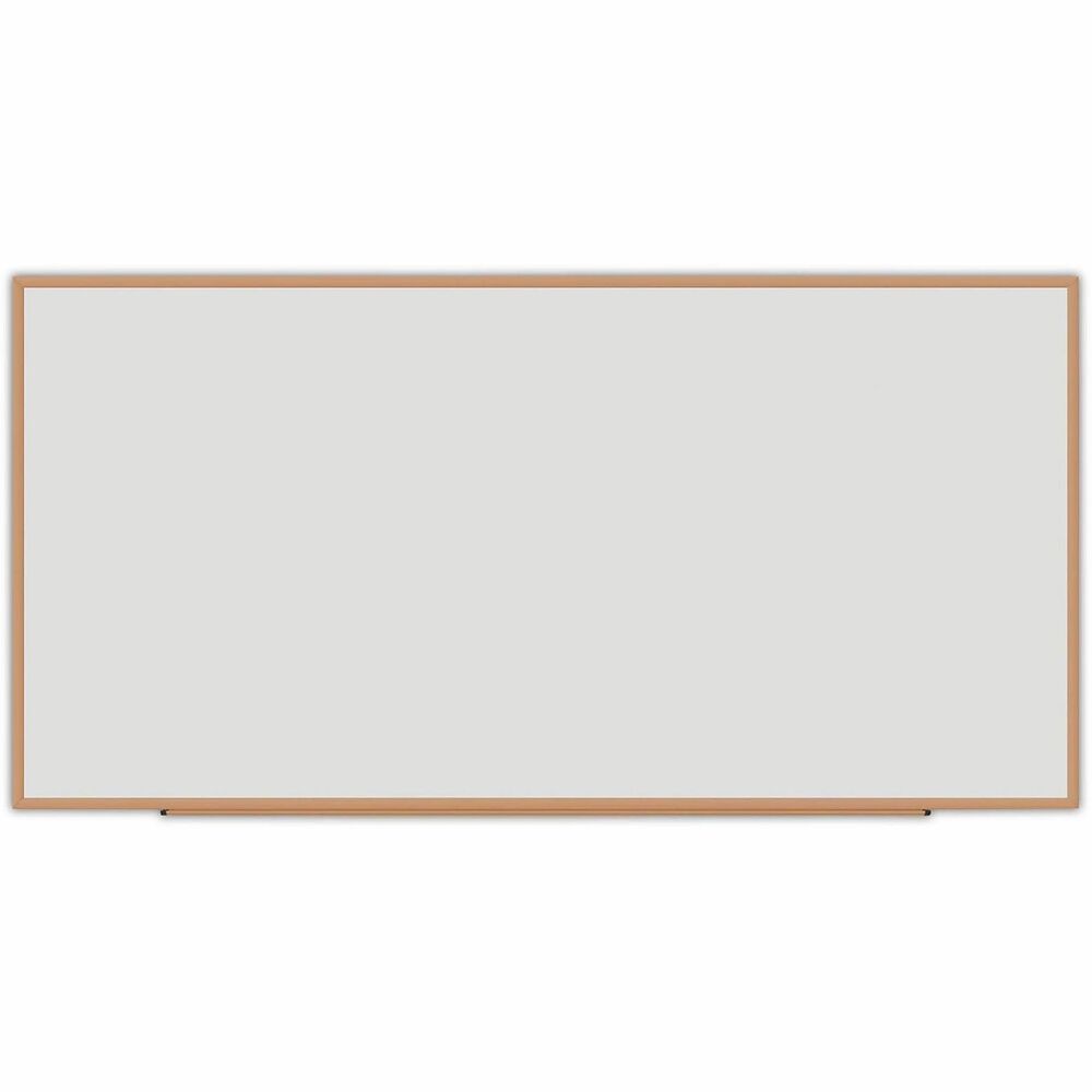 UNV43620 - Ultra-durable board that is built to last. Whether you choose to go contemporary with an aluminum frame or traditional with a wood frame, this deluxe dry erase board's classic, low-impact design will blend right in. The board makes it easy to lead your audience's attention to where you want it; on your notes and illustrations. Easy-to-erase, high-quality melamine surface is compatible with all dry-erase markers. Versatile mounting kit allows you to install this board horizontally or vertically to suit your space. Marker/eraser tray can be attached for convenient, close-at-hand supplies storage or removed for a cleaner, minimalistic approach.