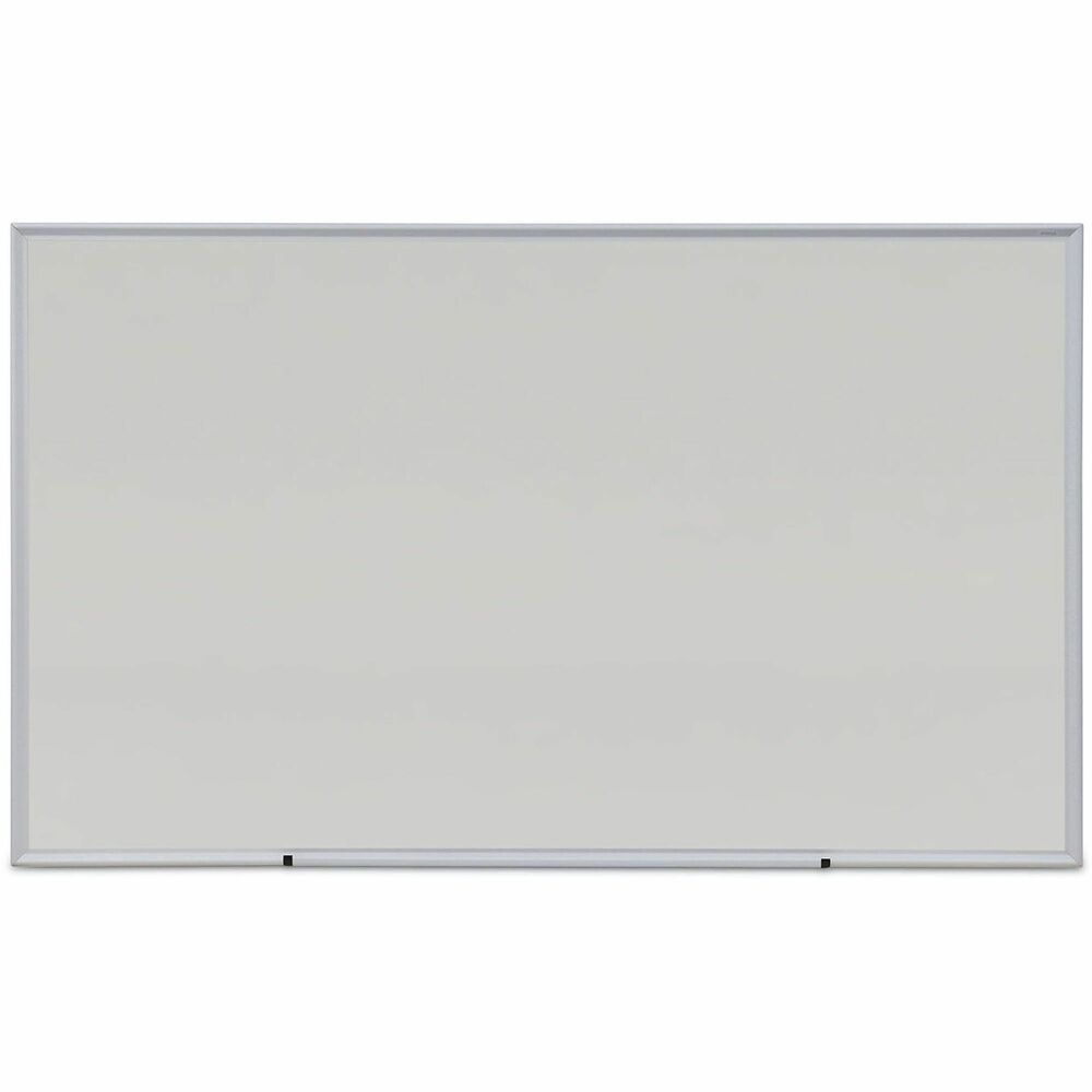 UNV43625 - Ultra-durable board that is built to last. Whether you choose to go contemporary with an aluminum frame or traditional with a wood frame, this deluxe dry erase board's classic, low-impact design will blend right in. The board makes it easy to lead your audience's attention to where you want it; on your notes and illustrations. Easy-to-erase, high-quality melamine surface is compatible with all dry-erase markers. Versatile mounting kit allows you to install this board horizontally or vertically to suit your space. Marker/eraser tray can be attached for convenient, close-at-hand supplies storage or removed for a cleaner, minimalistic approach.
