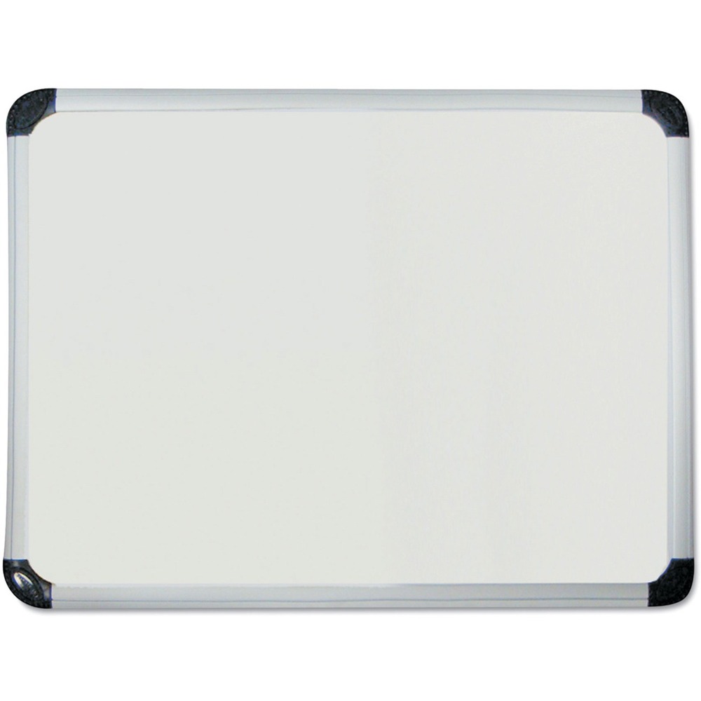 UNV43842 - Magnetic porcelain surface resists staining, scratching, and ghosting. Designed for heavy-use environments, such as a school or office. Board wipes clean every time with cloth, eraser, or dry erase wipes. Porcelain surface for where quality matters most for smooth writing surface and a consistent white clean each time. Magnetic surface to hold papers and bulletins easily. Dry erase makers and erasers sold separately.