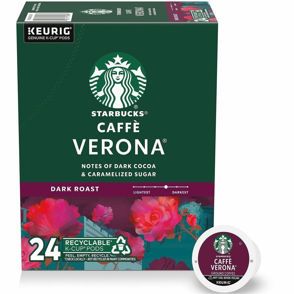 SBK12434951 - Coffee features a seductive blend of beans from Latin America and Indonesia with a gentle touch of Italian Roast to lend depth, soul and sweetness. Beans have been roasted to their optimum level to bring out the full flavor and aroma. K-cups are designed for use in Keurig coffee brewers.