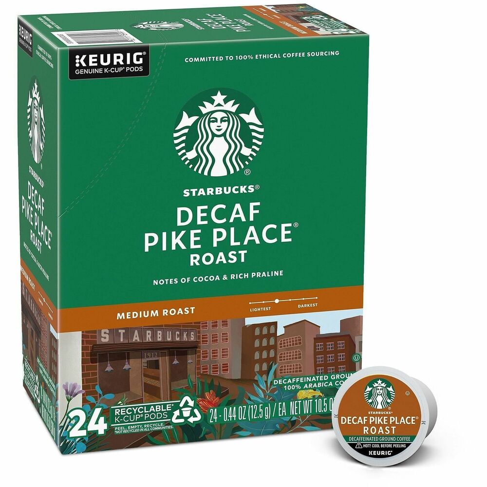 SBK12434952 - Whether you prefer it straight up or complemented with cream and sugar, this decaffeinated coffee promises a bold, satisfying cup that's rich in flavor yet balanced enough to enjoy every day. Beans have been roasted to their optimum level to bring out the full flavor and aroma. K-cups are designed for use in Keurig coffee brewers.