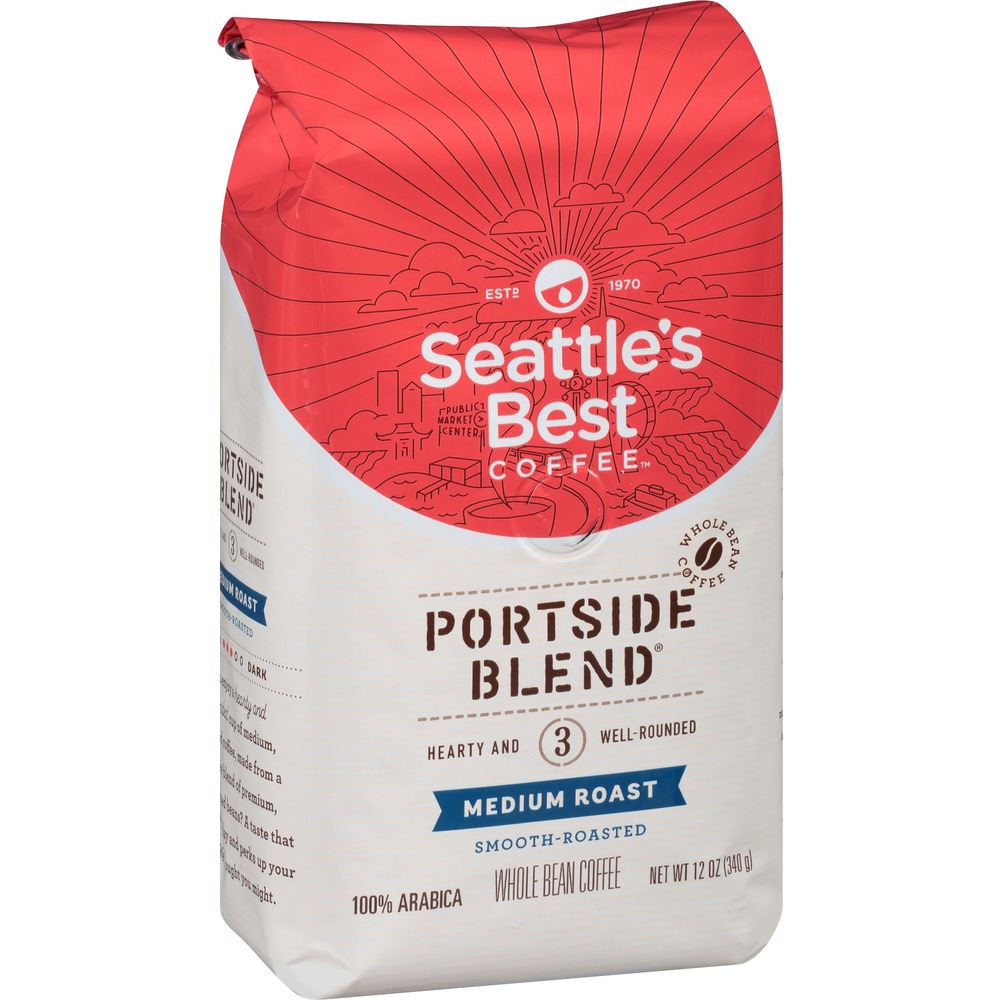 Seattle's Best Coffee Portside Whole Bean Coffee Vanilla Smooth