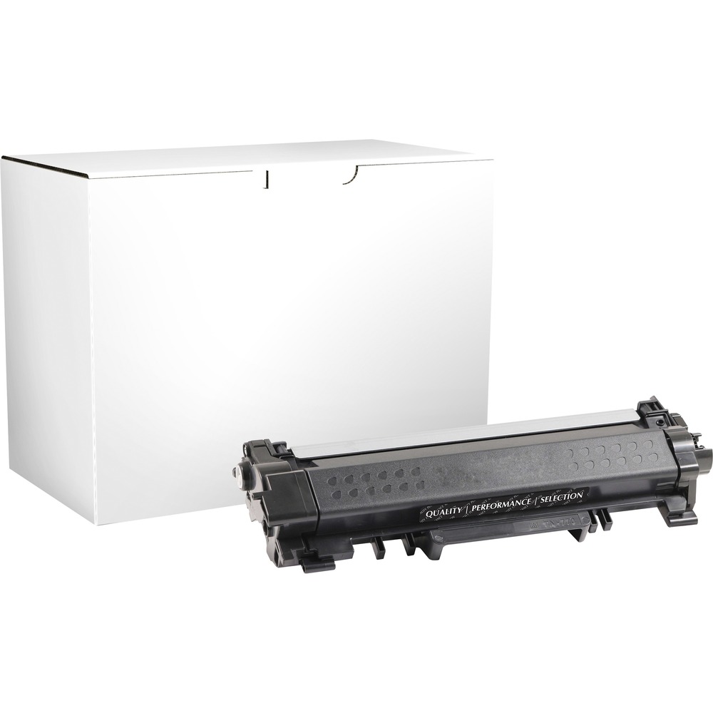 ELI02825 - Remanufactured toner cartridge is designed for use with Brother HL-L2370DW, HL-L2370DW XL; MFC-L2750DW and MFC-L2750DW XL. High-quality output offers vibrant reproduction so it's ideal for printing at home and the office. Cartridge yields approximately 4,500 pages. It installs easily and quickly to minimize downtime. Toner is the result of rigorous product development protocols and provides OEM-equivalent yield and performance. Elite Image is ISO certified.