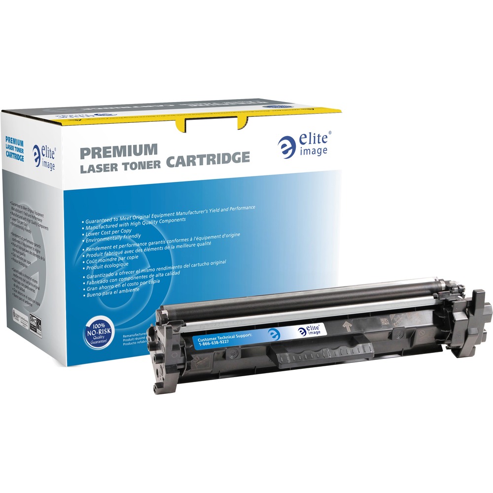 ELI02806 - Remanufactured toner cartridge is designed for use with HP LaserJet Pro M203DW; LaserJet Pro MFP M227FDN and M227FDW. High-quality output offers vibrant reproduction so it's ideal for printing at home and the office. Cartridge yields approximately 3,500 pages. It installs easily and quickly to minimize downtime. Toner is the result of rigorous product development protocols and provides OEM-equivalent yield and performance. Elite Image is ISO certified.