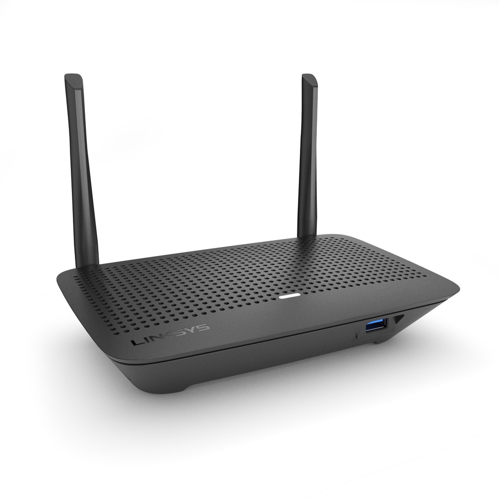 LNKEA63504B - The AC1200 Dual-Band Wireless Router features dual, wireless bands (2.4 GHz and 5GHz) with data speeds up to N300 Mbps + AC867 Mbps. Wireless-AC standard outperforms Wireless-N with speeds that are up to three times faster. Beamforming focuses the Wi-Fi signal directly to your smartphones, tablets and laptops instead of sending a general transmission. Plus, two detachable external antennas help strengthen the signal. The result is a more efficient network with a wider range. Share files and add external storage across your network with the USB 3.0 port. Monitor and control your Wi-Fi network from anywhere through the Linksys Smart Wi-Fi website or mobile app. Safeguard your network with wireless WPA/WPA2 encryption and an SPI firewall. Create a guest network with a unique password for convenient and secure guest access using Linksys Smart Wi-Fi.