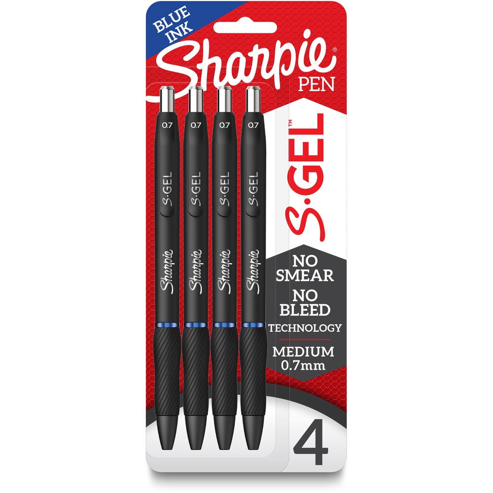 SAN2096172 - The power of Sharpie comes in a gel pen with the Sharpie S-Gel. With no-smear, no-bleed technology and bold ink, this Sharpie pen delivers always-vivid writing. It's a high-performance gel pen with a sleek, professional look that makes it a writing instrument you won't want to loan out. Contoured rubber grip delivers comfortable writing during any task. Sharpie S-Gel offers a smooth writing experience perfect for homes, schools or offices. More from the Manufacturer