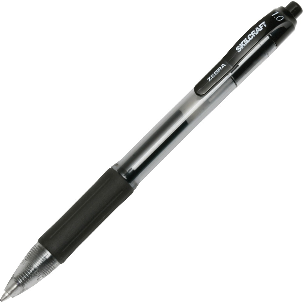 NSN6473137 - Jot down notes or compose a masterpiece with these retractable, nonrefillable gel pens. Barrel is designed with a latex-free, nonslip grip for comfort and a pocket clip for easy attachment to notebooks and more. Ultra-smooth, quick-drying, water-based gel provides a flowing, crisp writing experience.